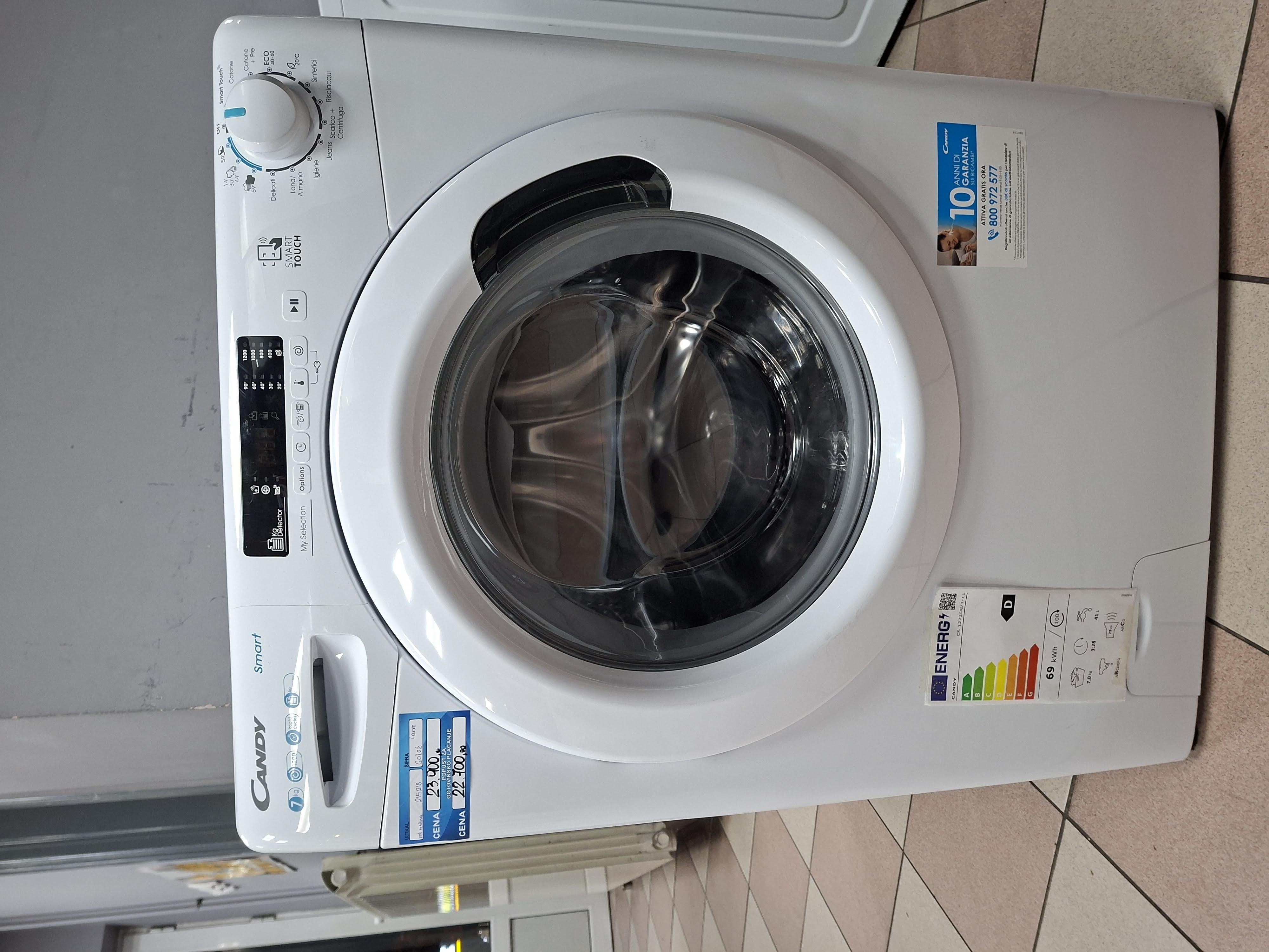 Veš mašina Candy CS 1272DE/1-11, 7kg, slim