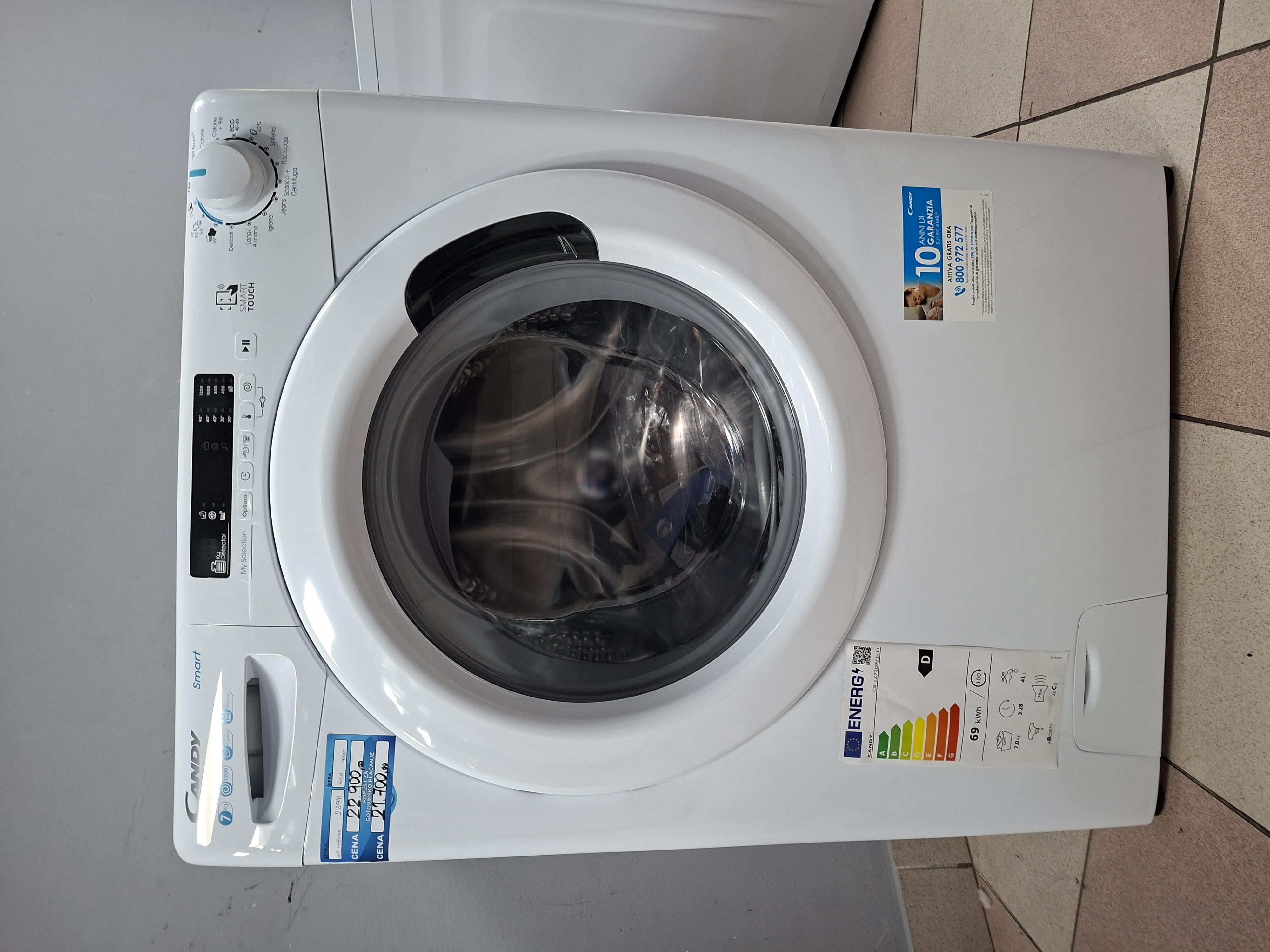 Veš mašina Candy CS 1272DE/1-11, 7kg, slim