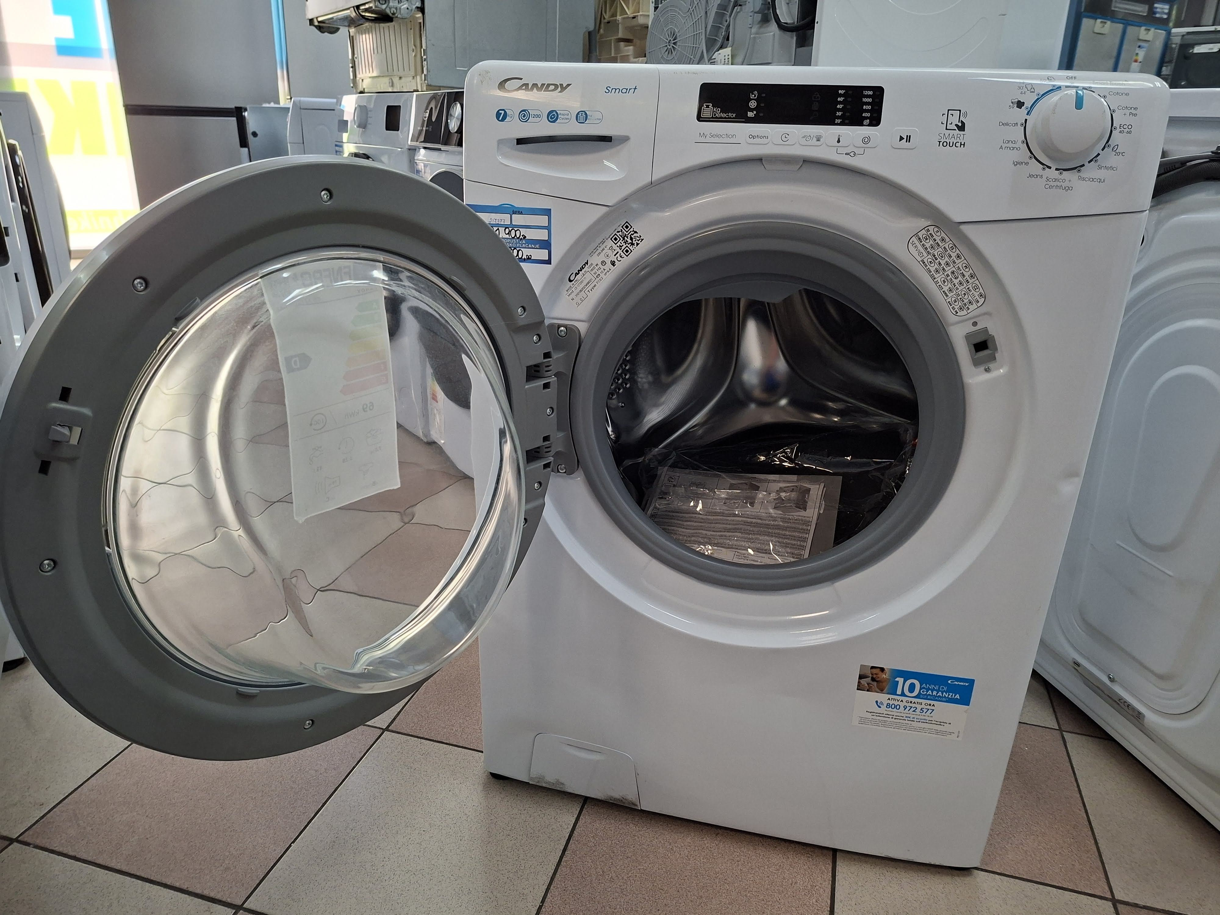 Veš mašina Candy CS 1272DE/1-11, 7kg, slim