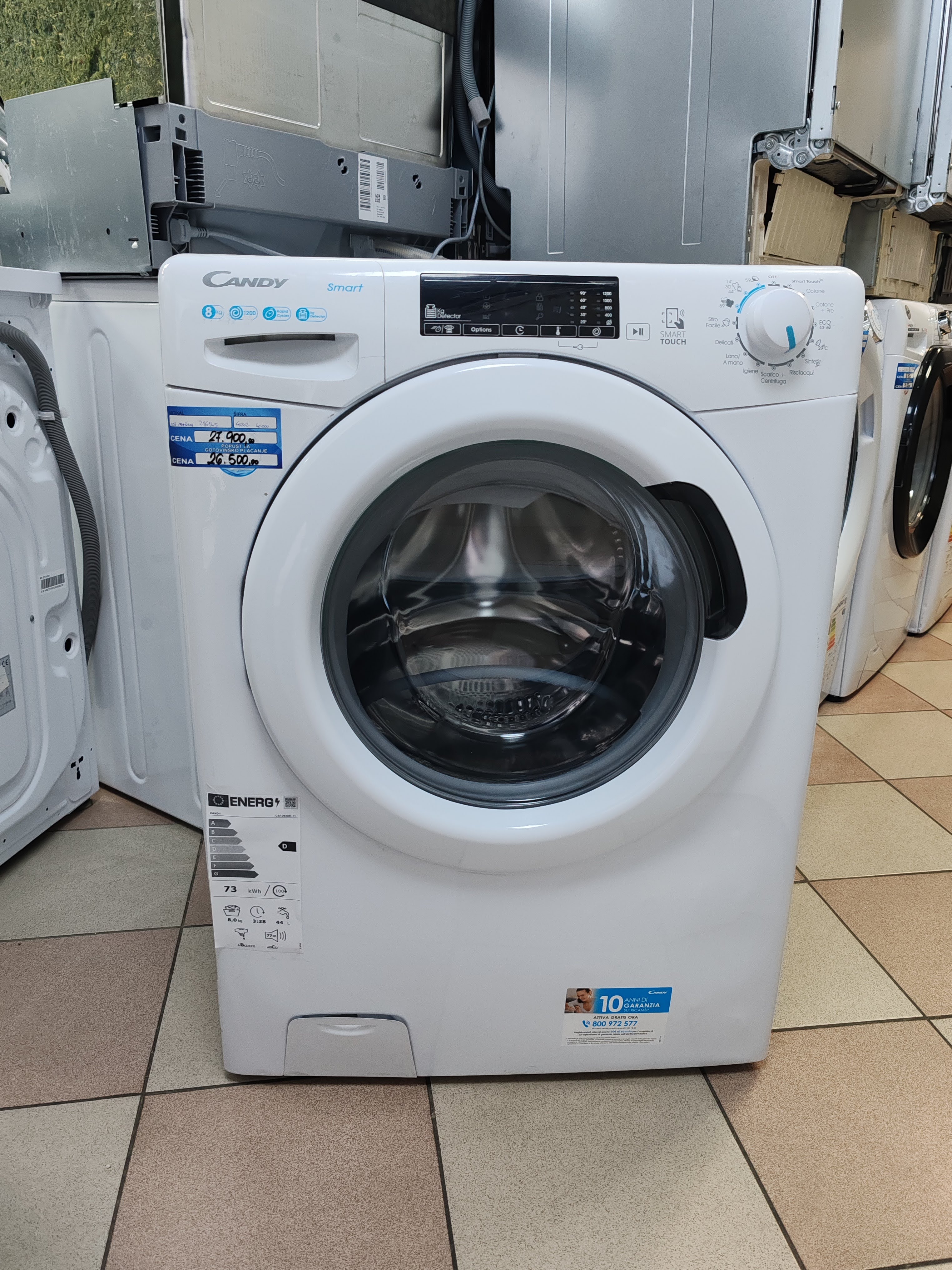 Veš mašina Candy CS 1282DE-11 , 8kg