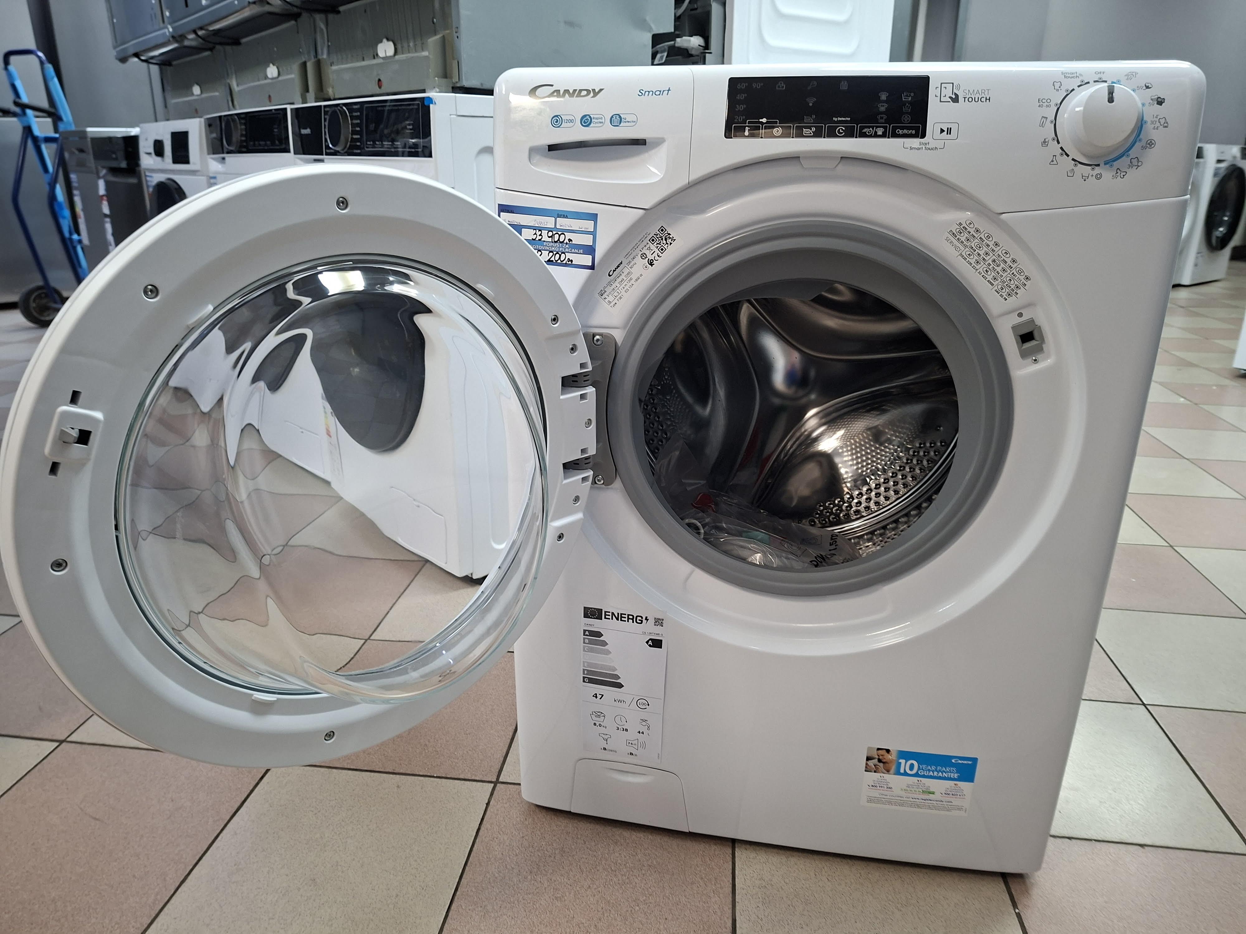 Veš mašina Candy CS 128TXME-S, 8 kg