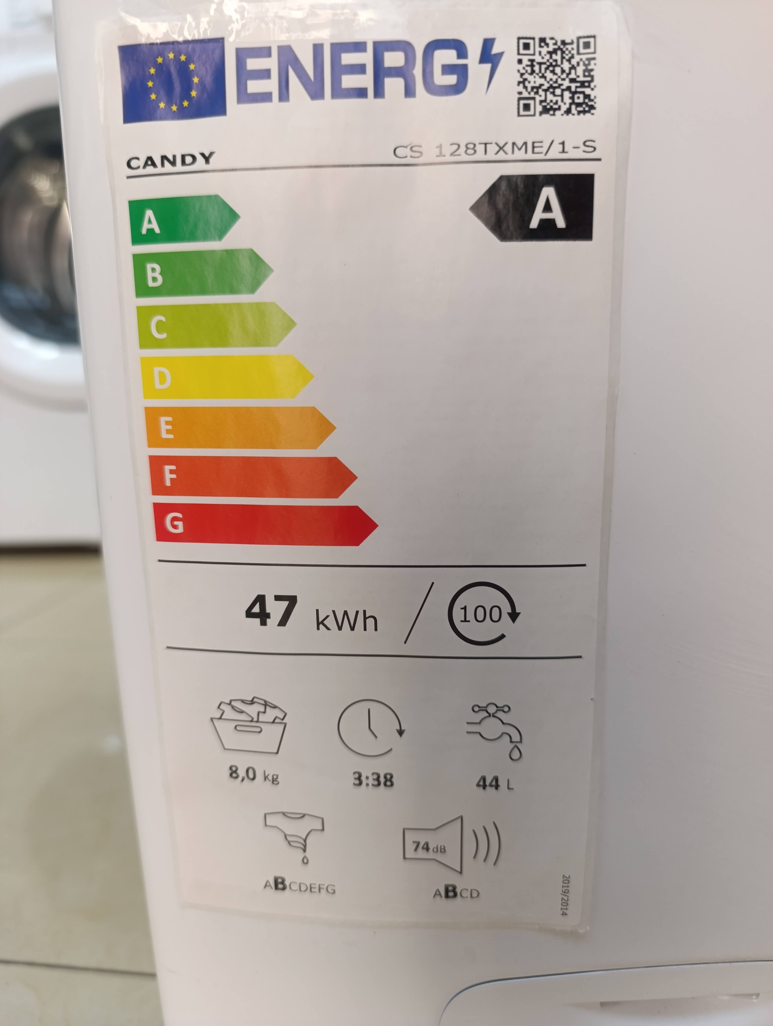 Veš mašina Candy CS 128TXME/1-S, 8 kg