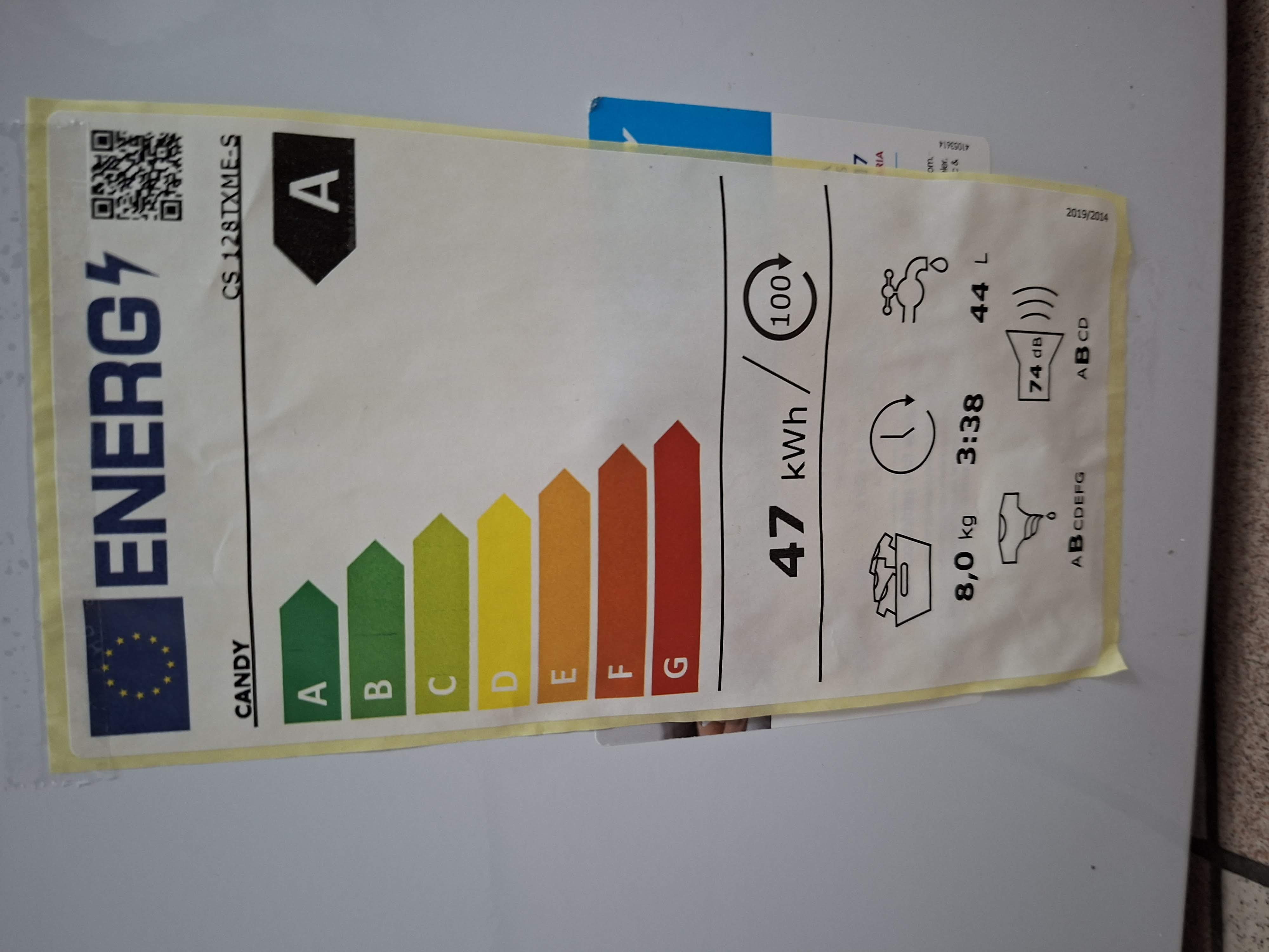 Veš mašina Candy CS 128TXME/1-S, 8 kg