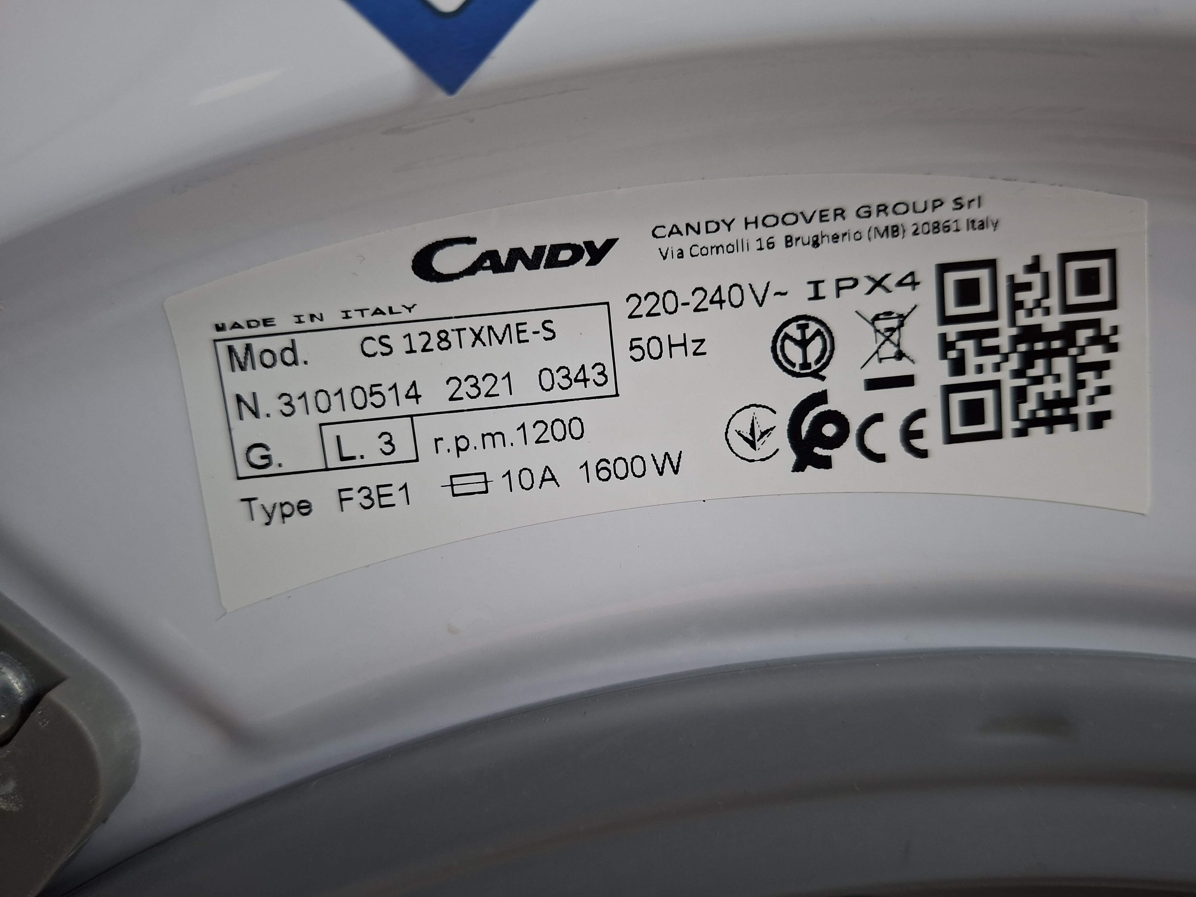 Veš mašina Candy CS 128TXME/1-S, 8 kg