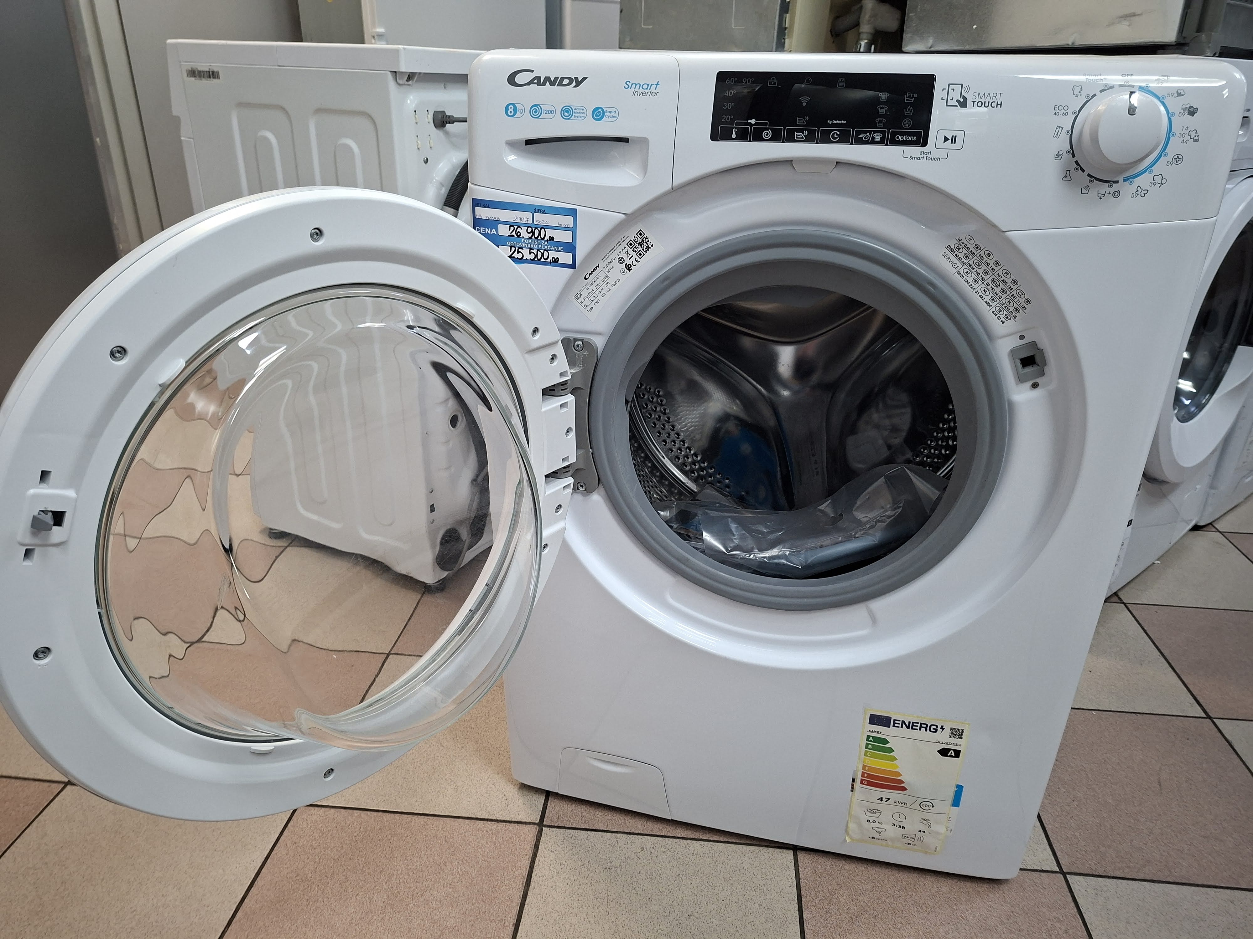 Veš mašina Candy CS 128TXME/1-S, 8 kg