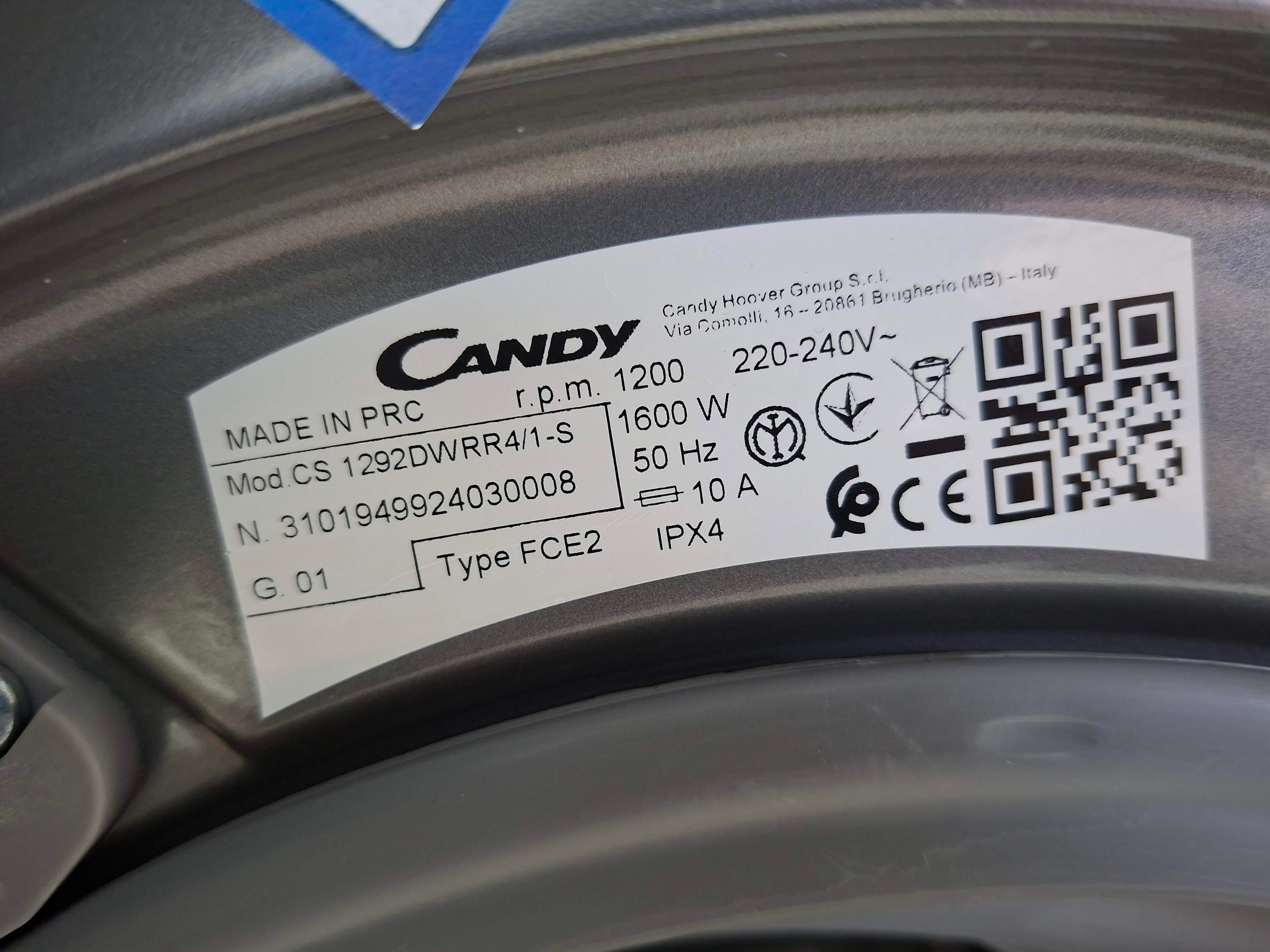 Veš mašina Candy CS 1292DWRR4/1-S  (2) , 9 kg.