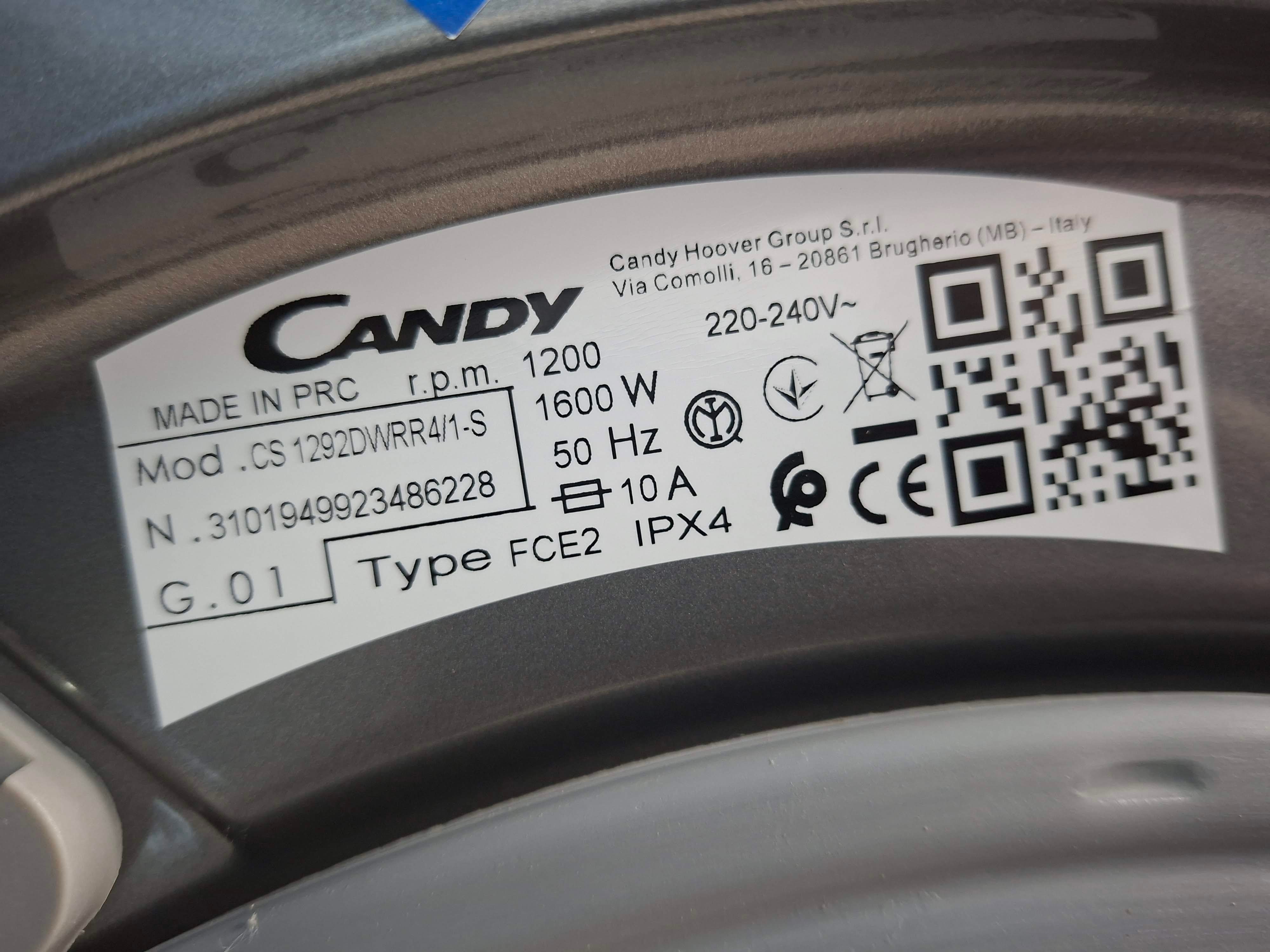 Veš mašina Candy CS 1292DWRR4/1-S , 9 kg.