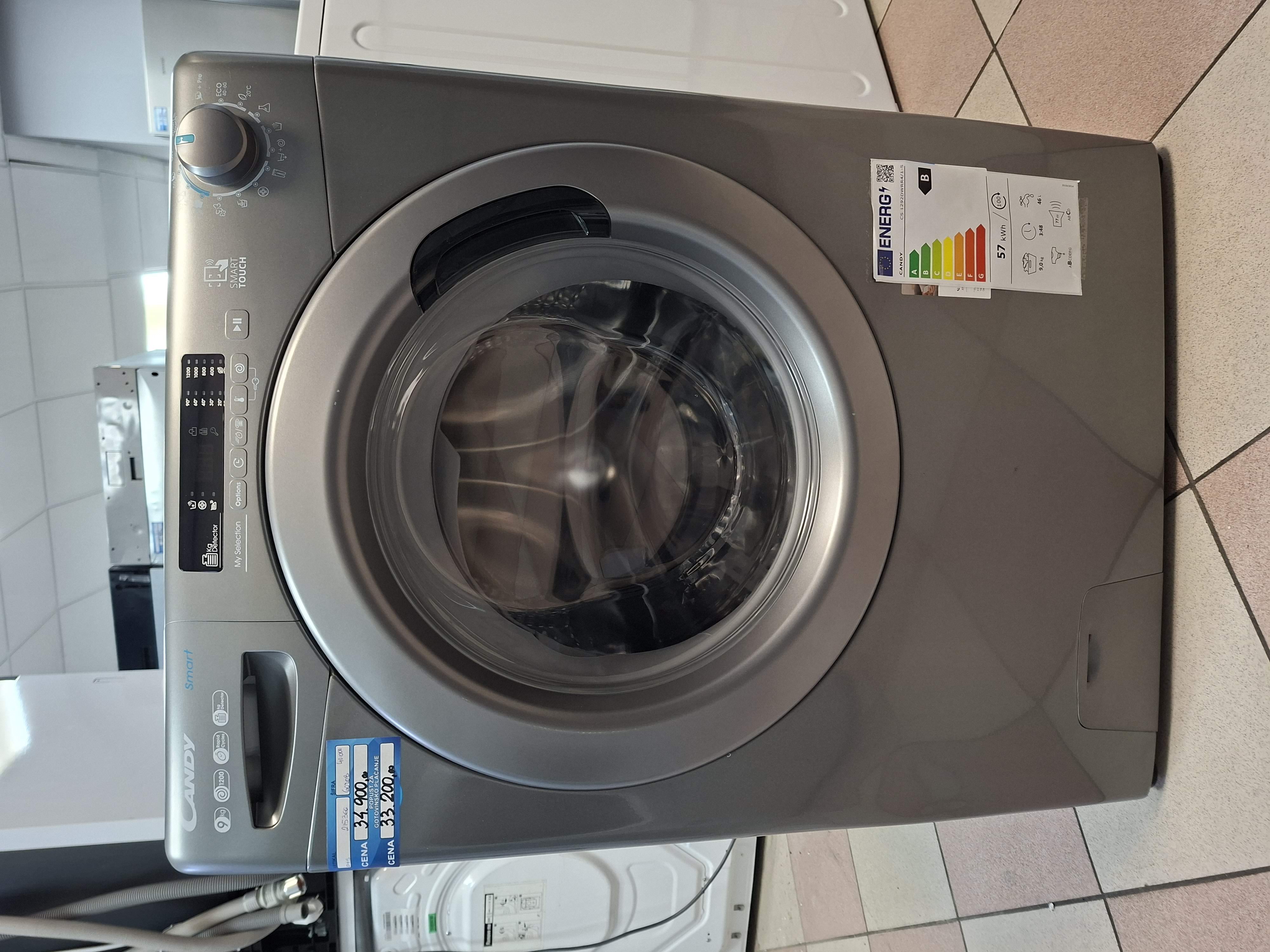 Veš mašina Candy CS 1292DWRR4/1-S , 9 kg.