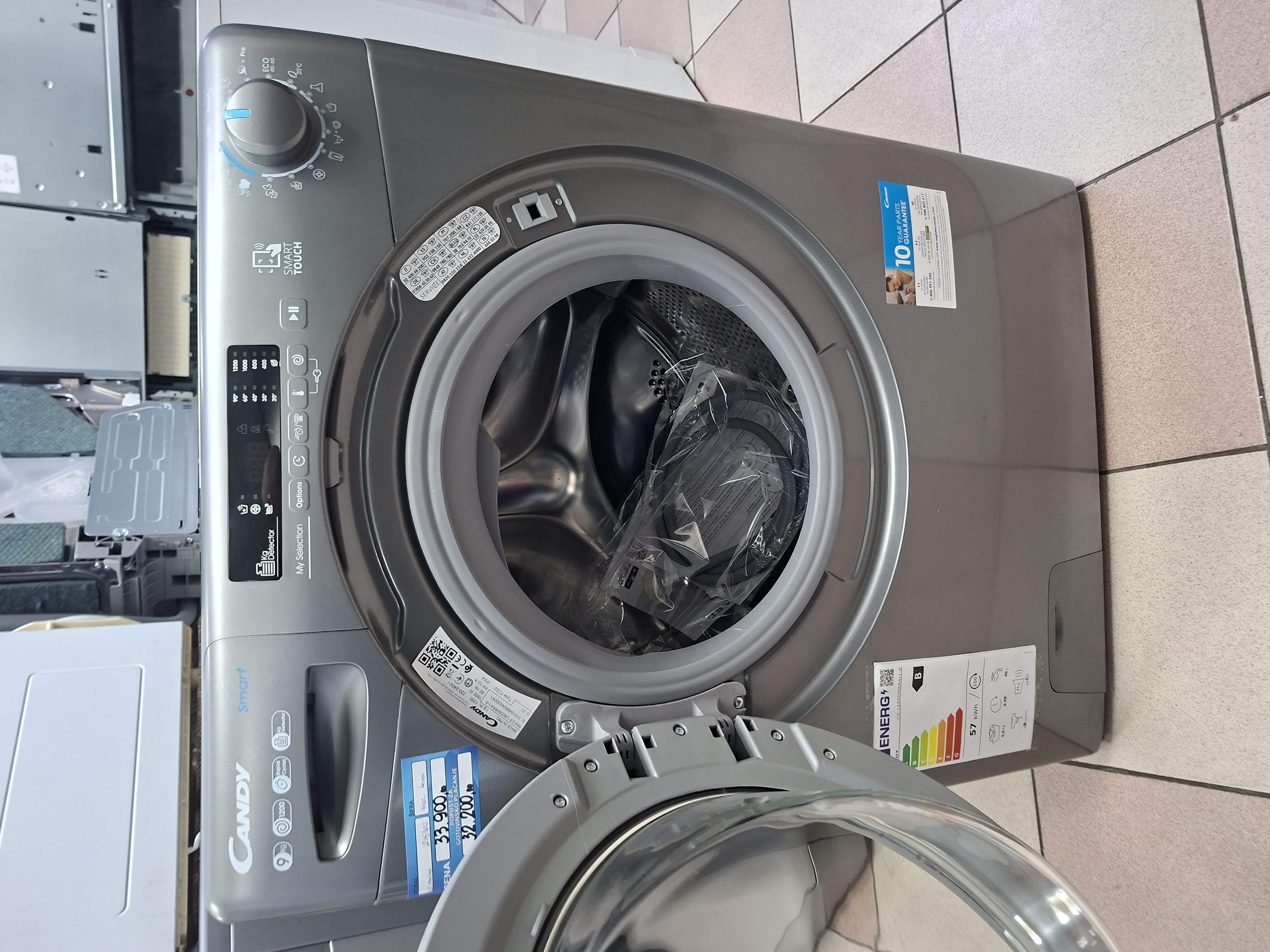 Veš mašina Candy CS 1292DWRR4/1-S , 9 kg.