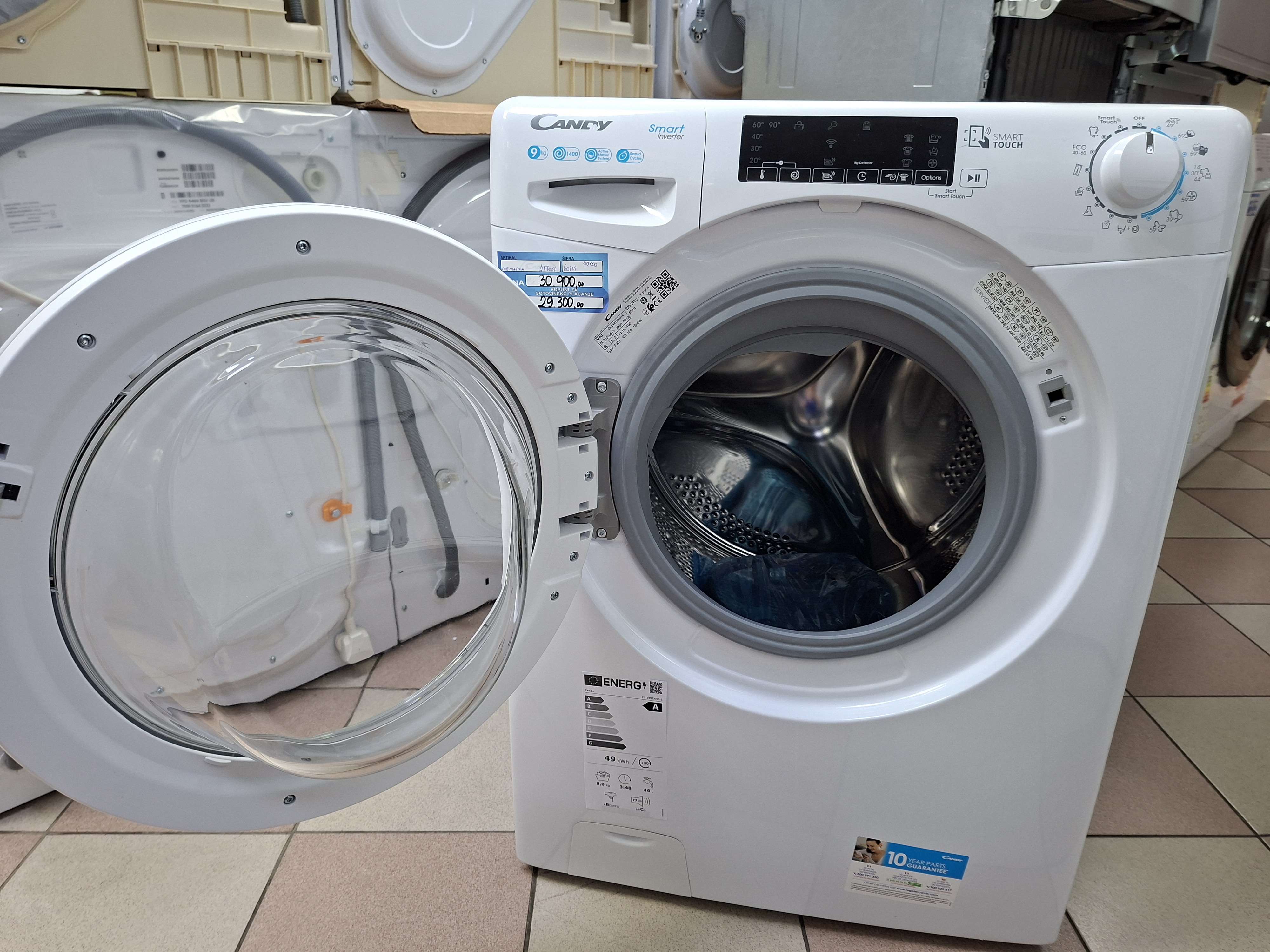 Veš mašina Candy CS 149TXME-S, 9 kg
