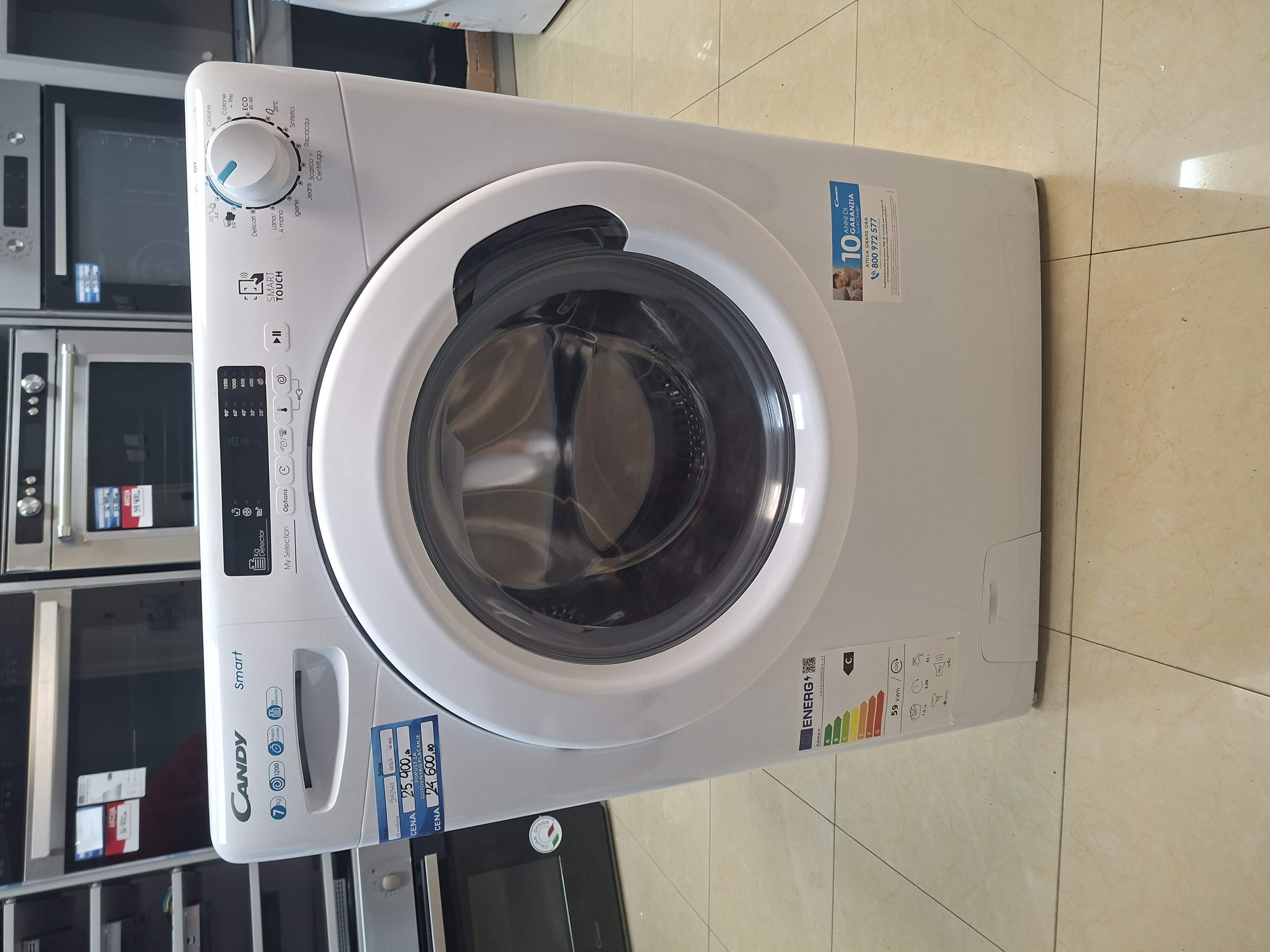 Veš mašina Candy CS1272DW3/1-11 (3) , 7 kg, slim