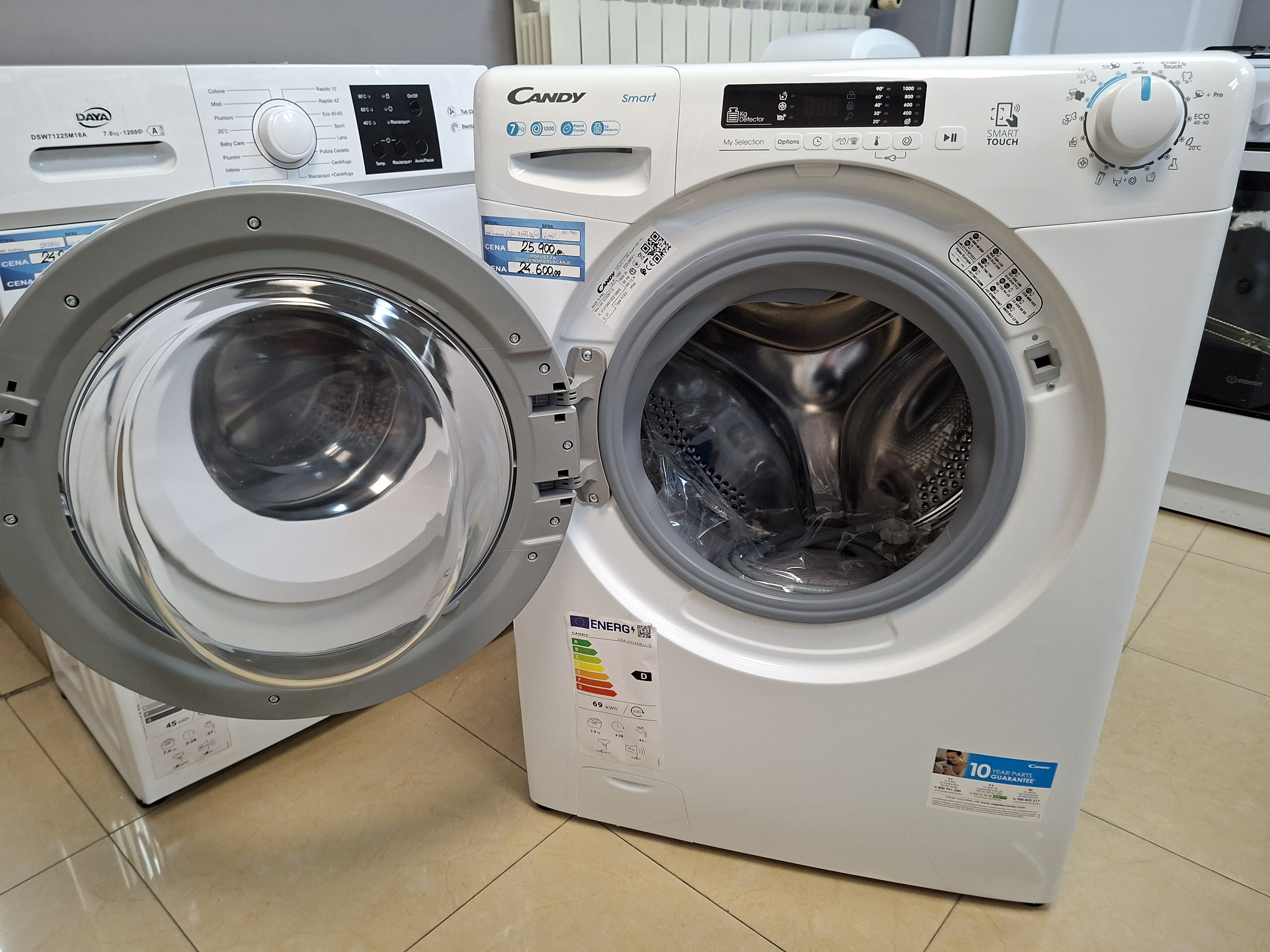 Veš mašina Candy CS4 1072DE/1-S (2) , 7kg, slim