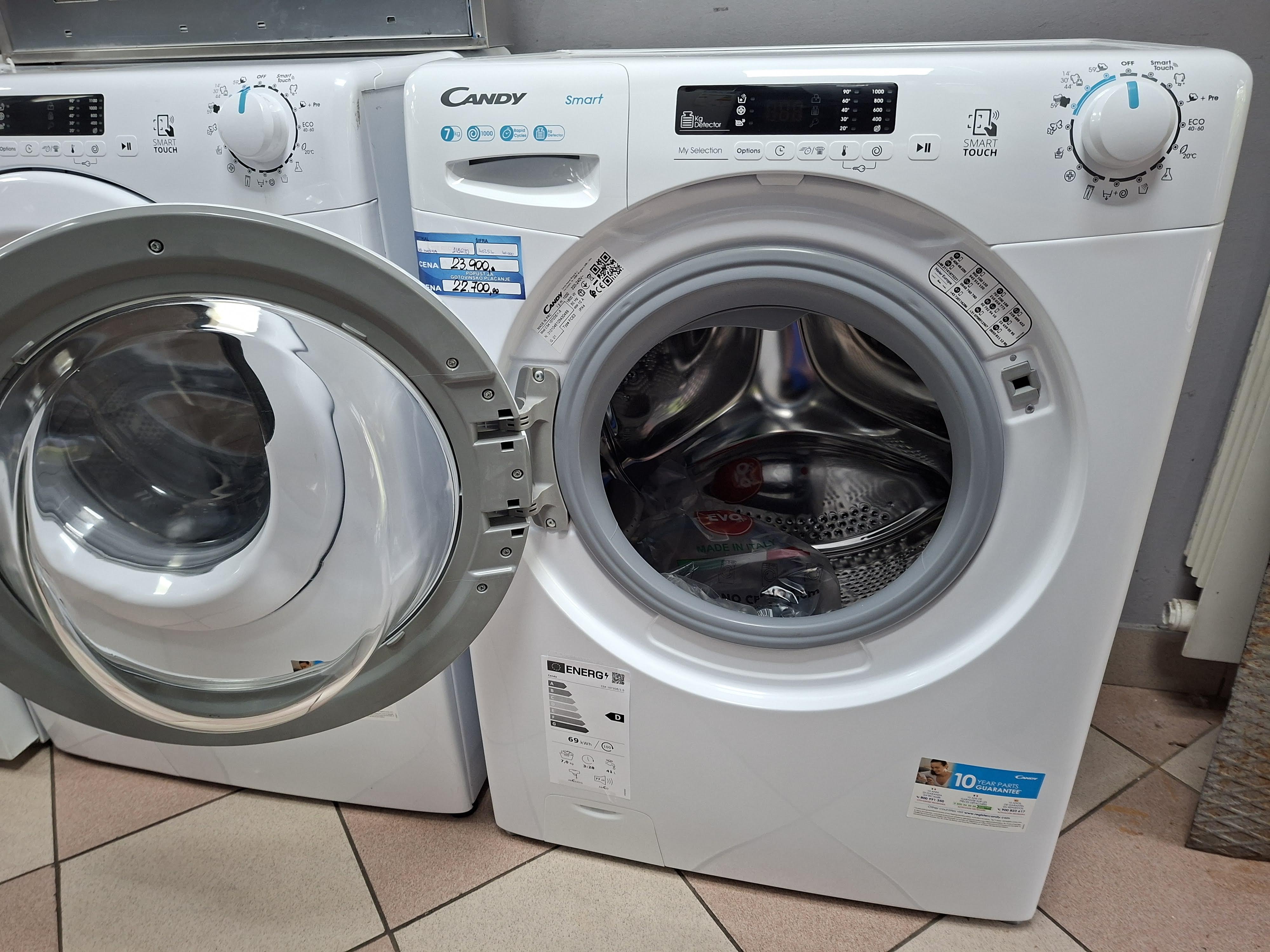 Veš mašina Candy CS4 1072DE/1-S (2), 7kg, slim