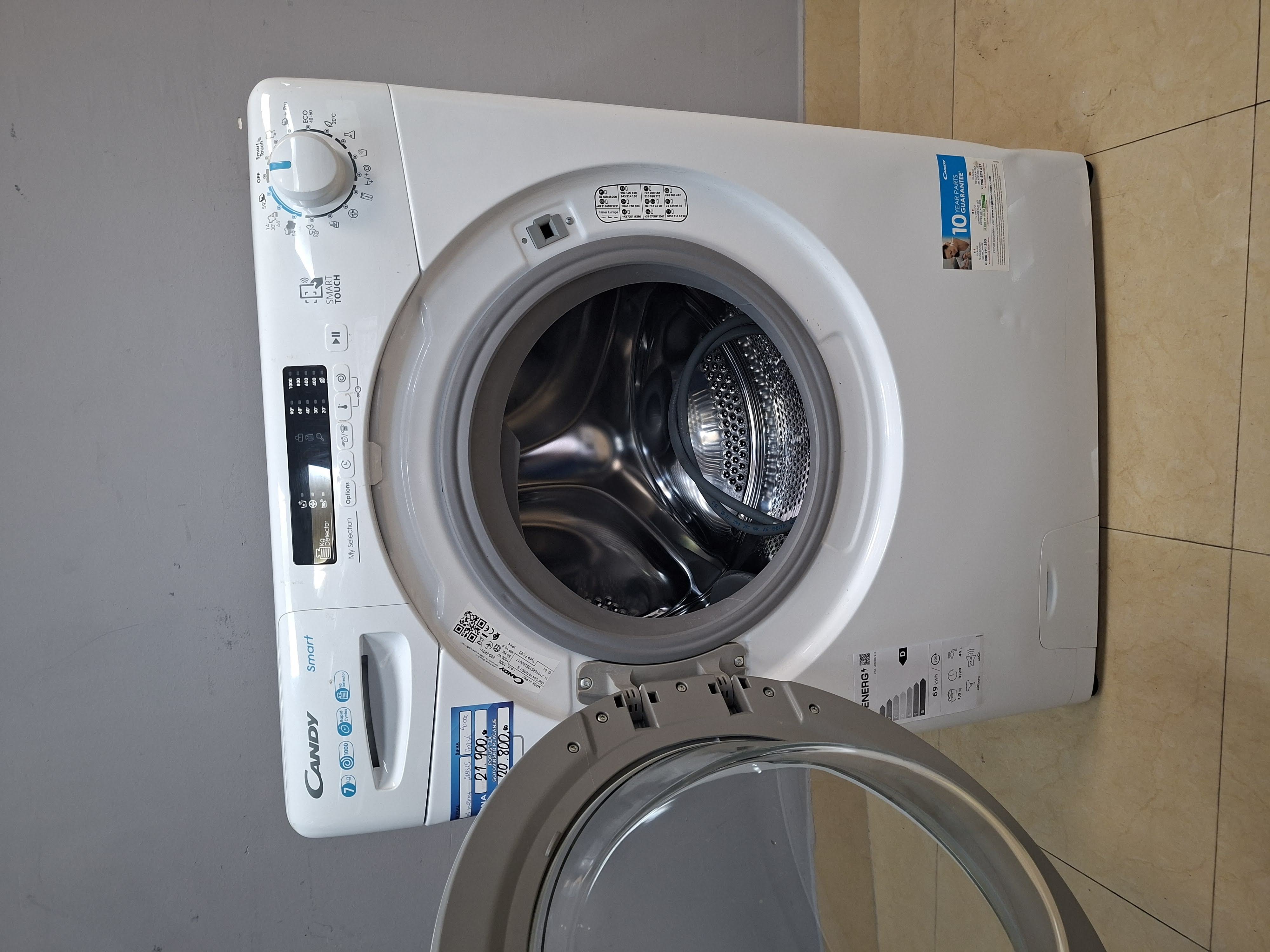 Veš mašina Candy CS4 1072DE/1-S (2), 7kg, slim