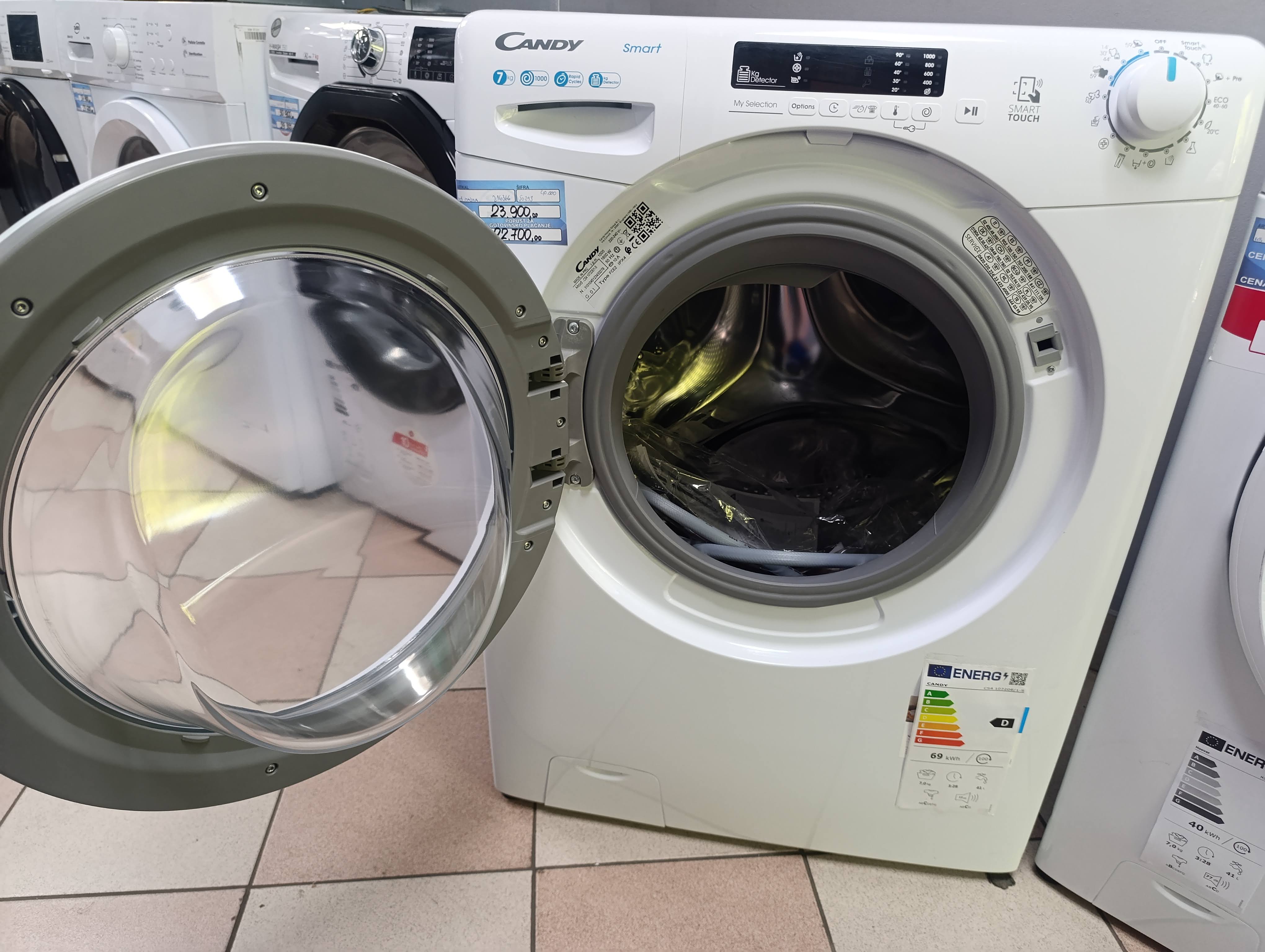 Veš mašina Candy CS4 1072DE/1-S , 7kg, slim