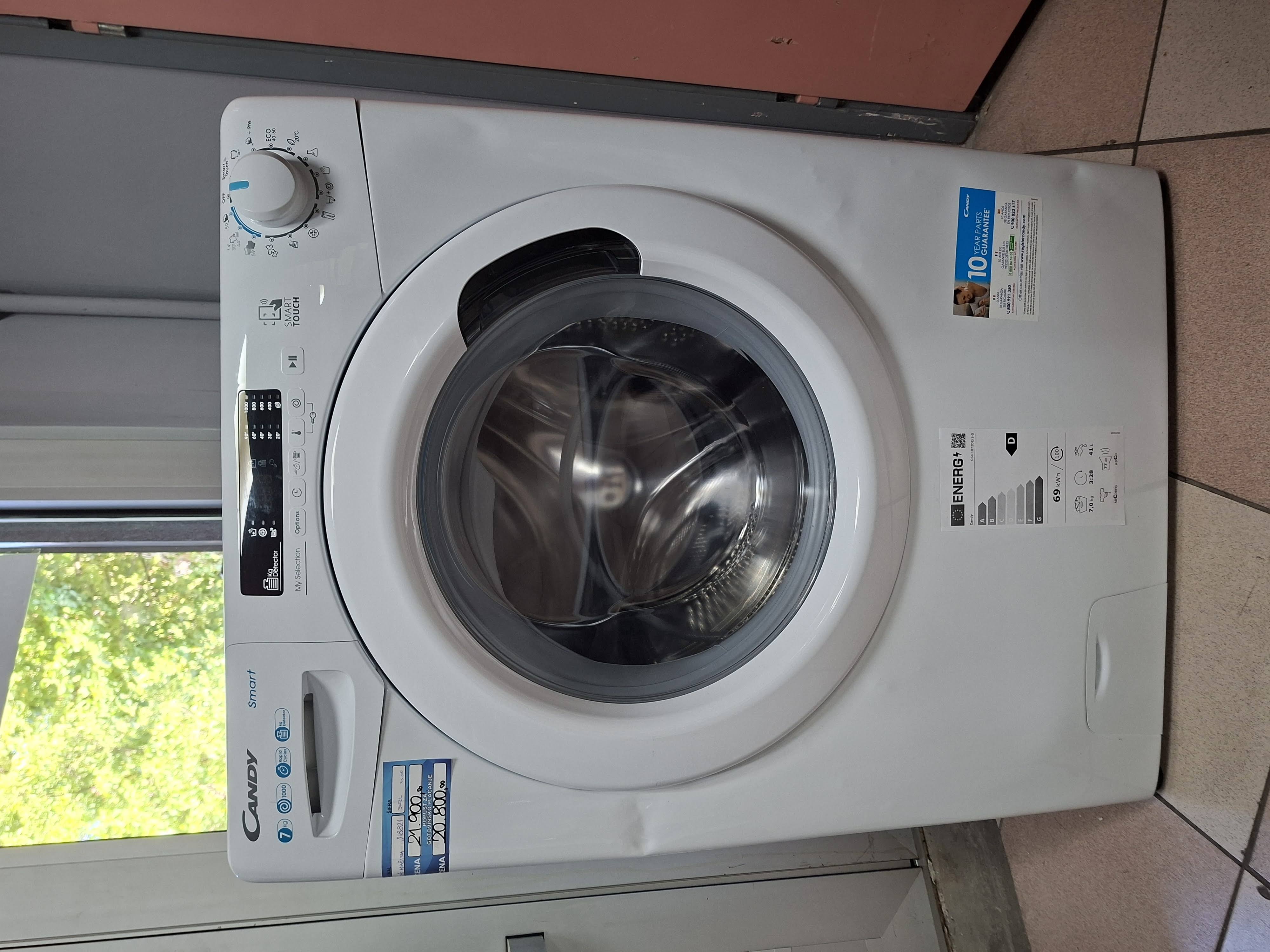 Veš mašina Candy CS4 1072DE/1-S , 7kg, slim