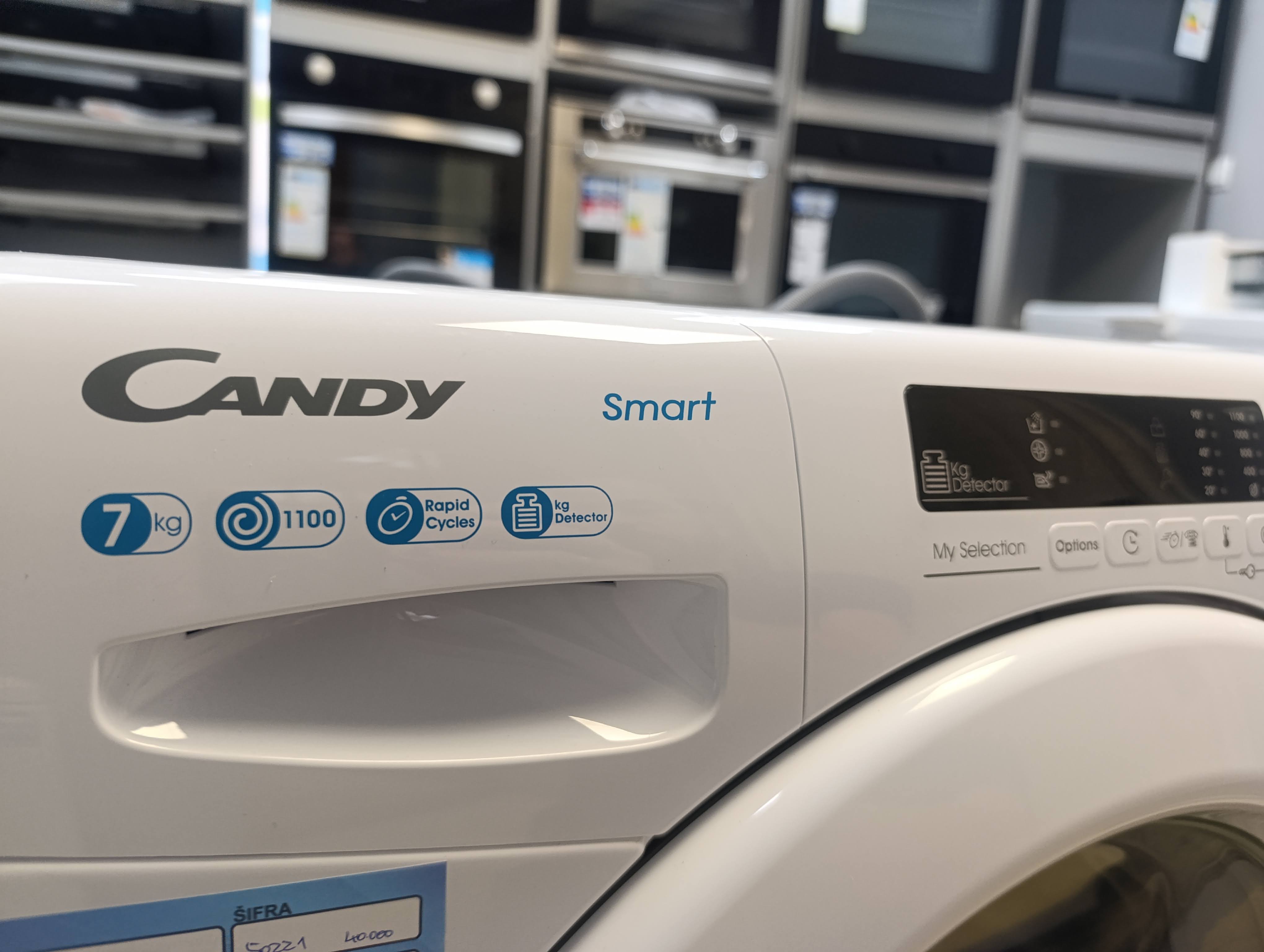 Veš mašina Candy CS4 1172DE/1-S, 7 kg, slim