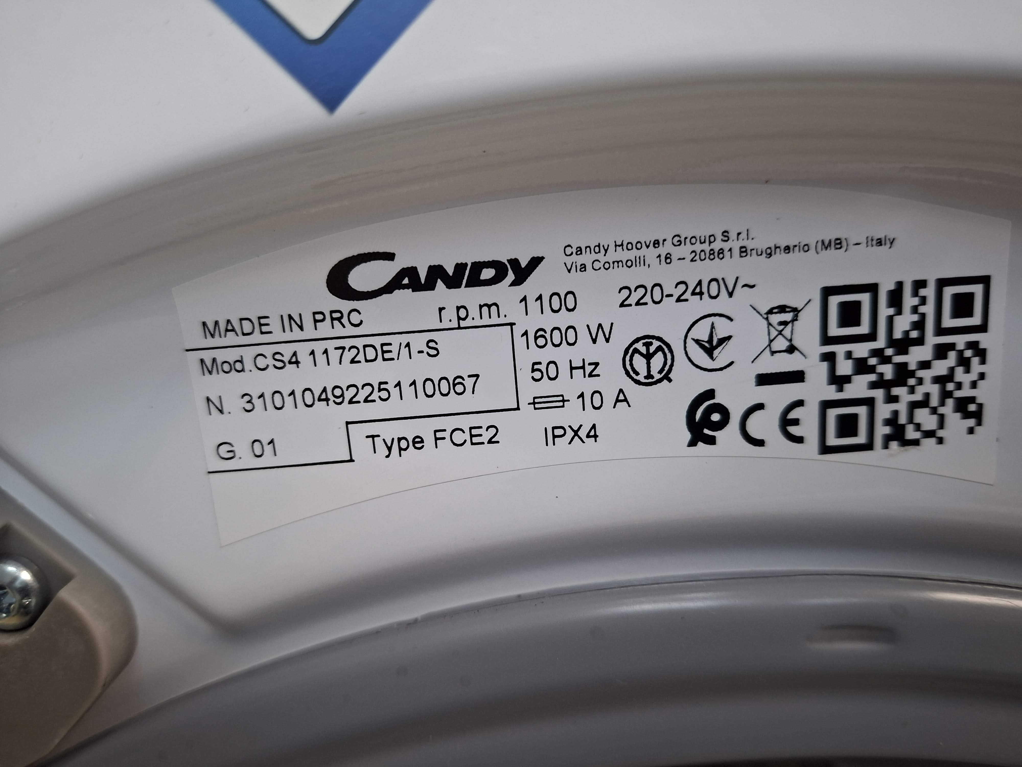 Veš mašina Candy CS4 1172DE/1-S, 7 kg, slim