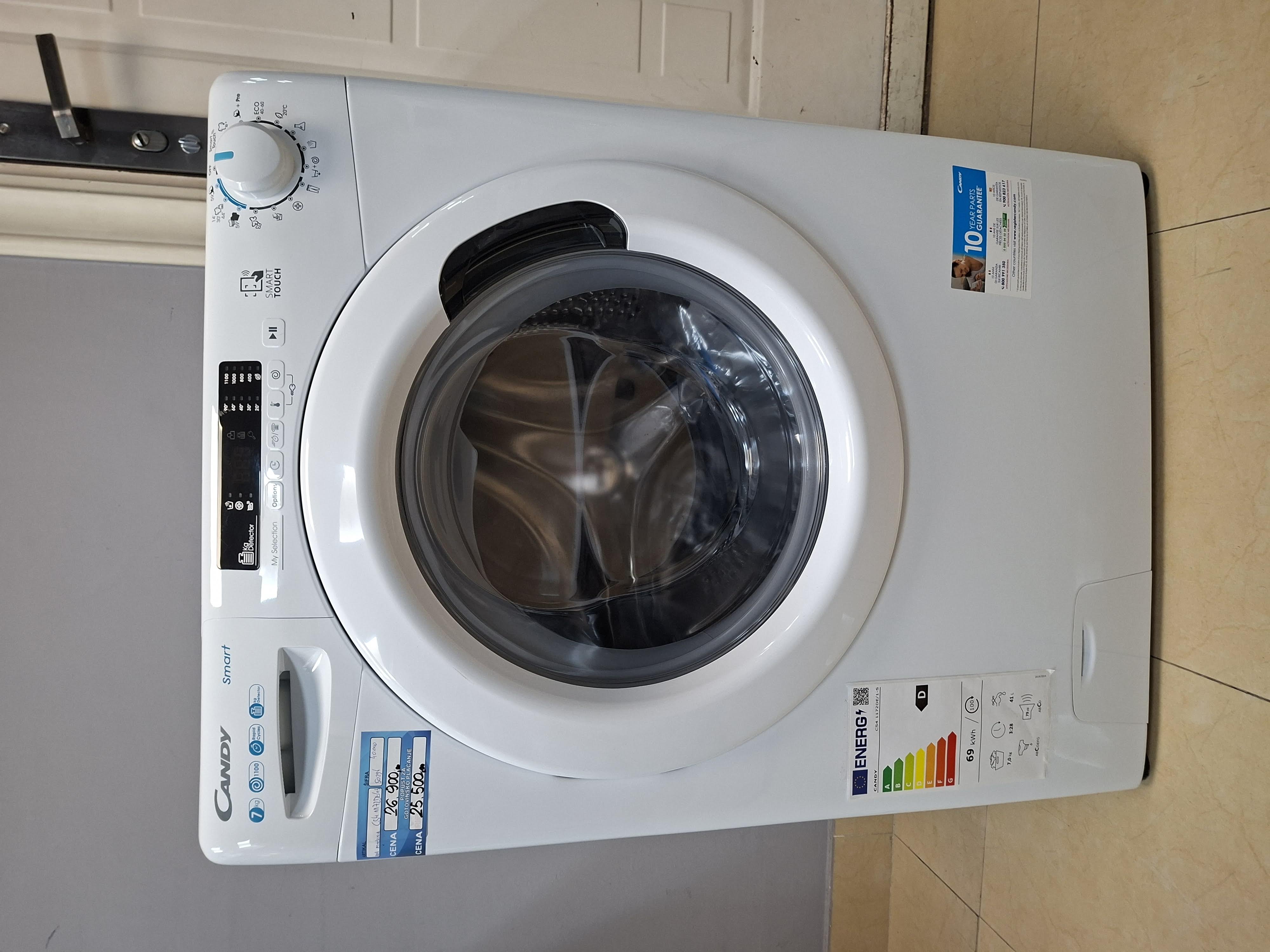 Veš mašina Candy CS4 1172DE/1-S, 7 kg, slim