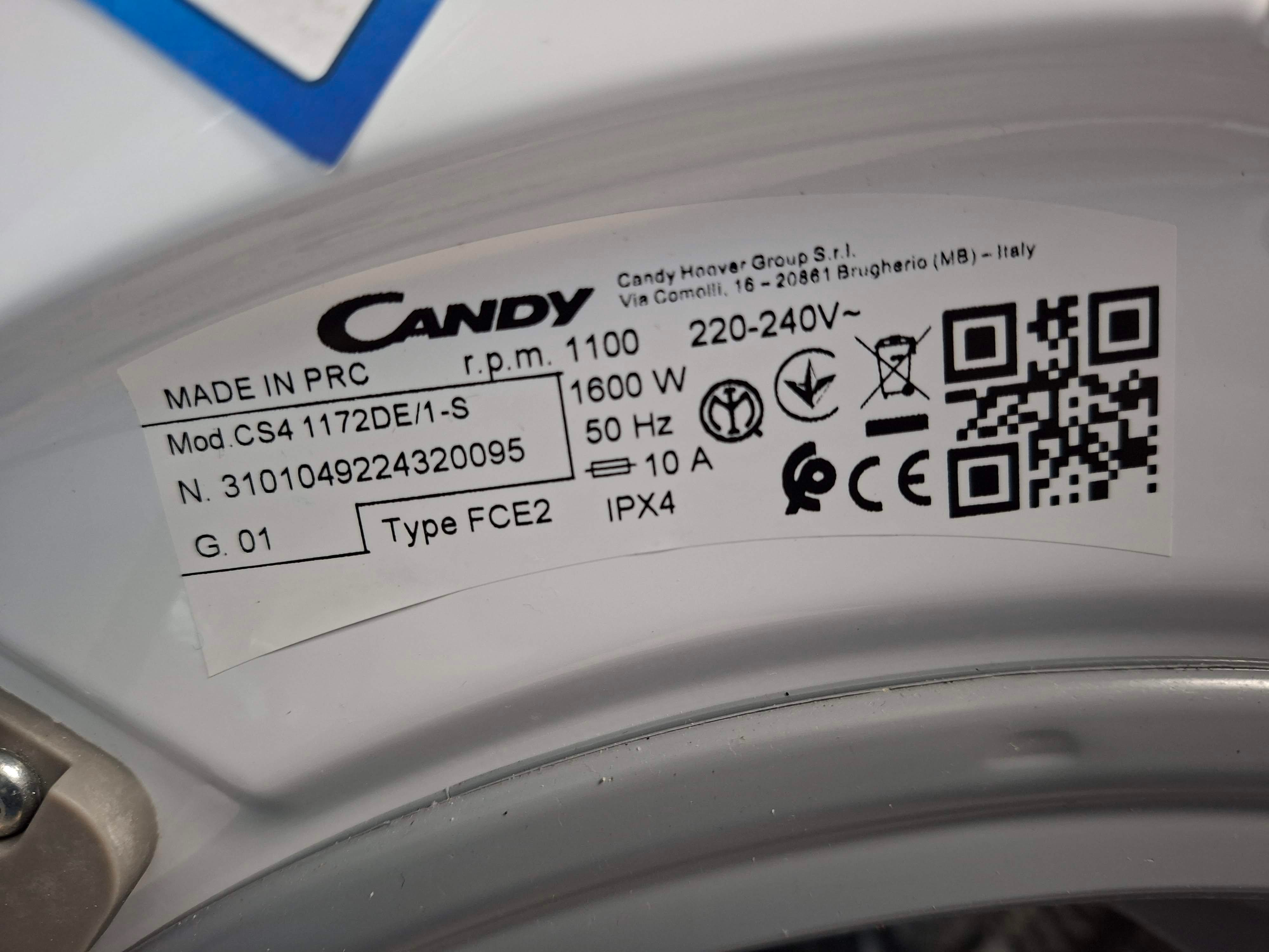 Veš mašina Candy CS4 1172DE/1-S, 7 kg, slim