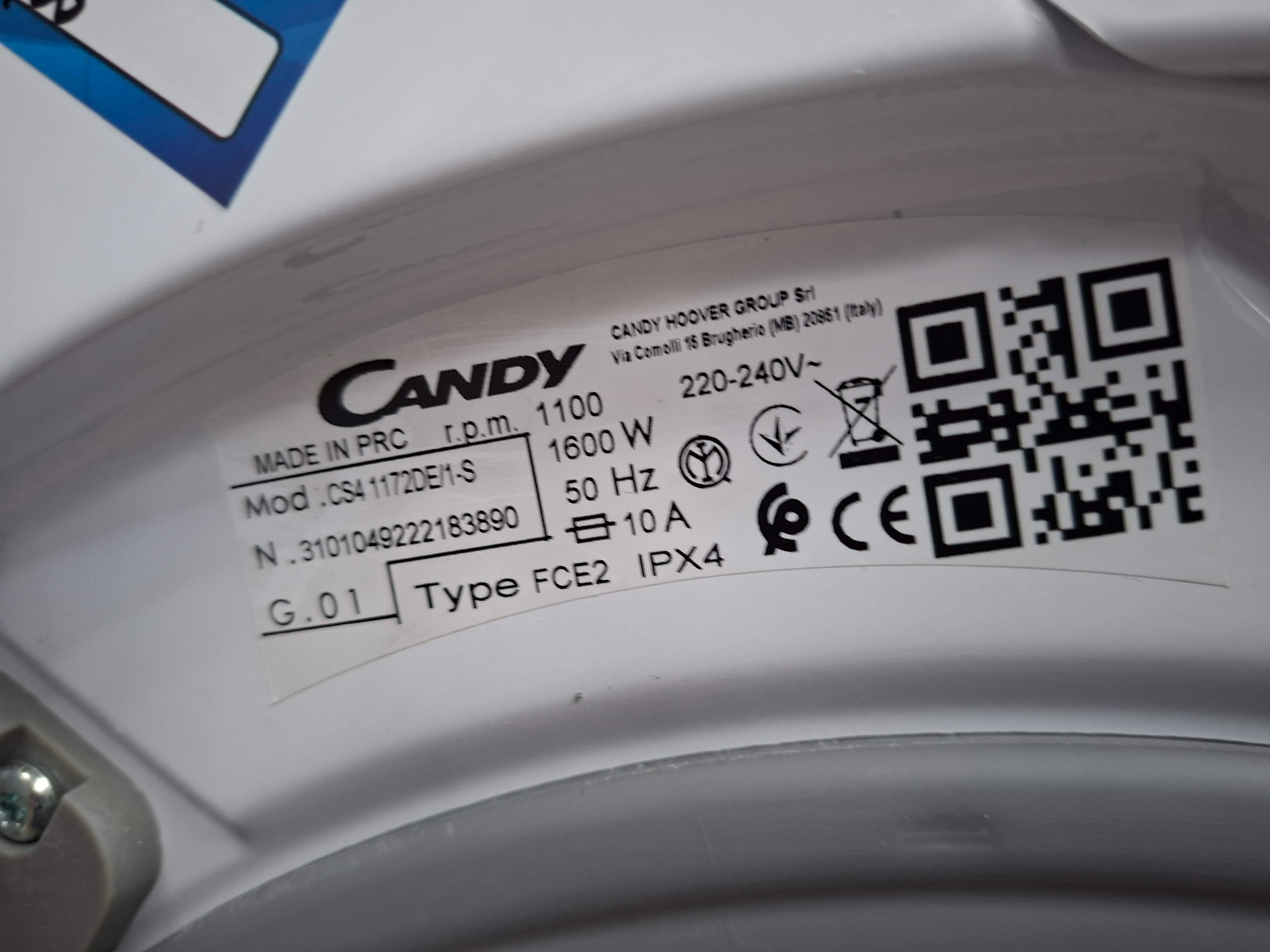 Veš mašina Candy CS4 1172DE/1-S, 7 kg, slim