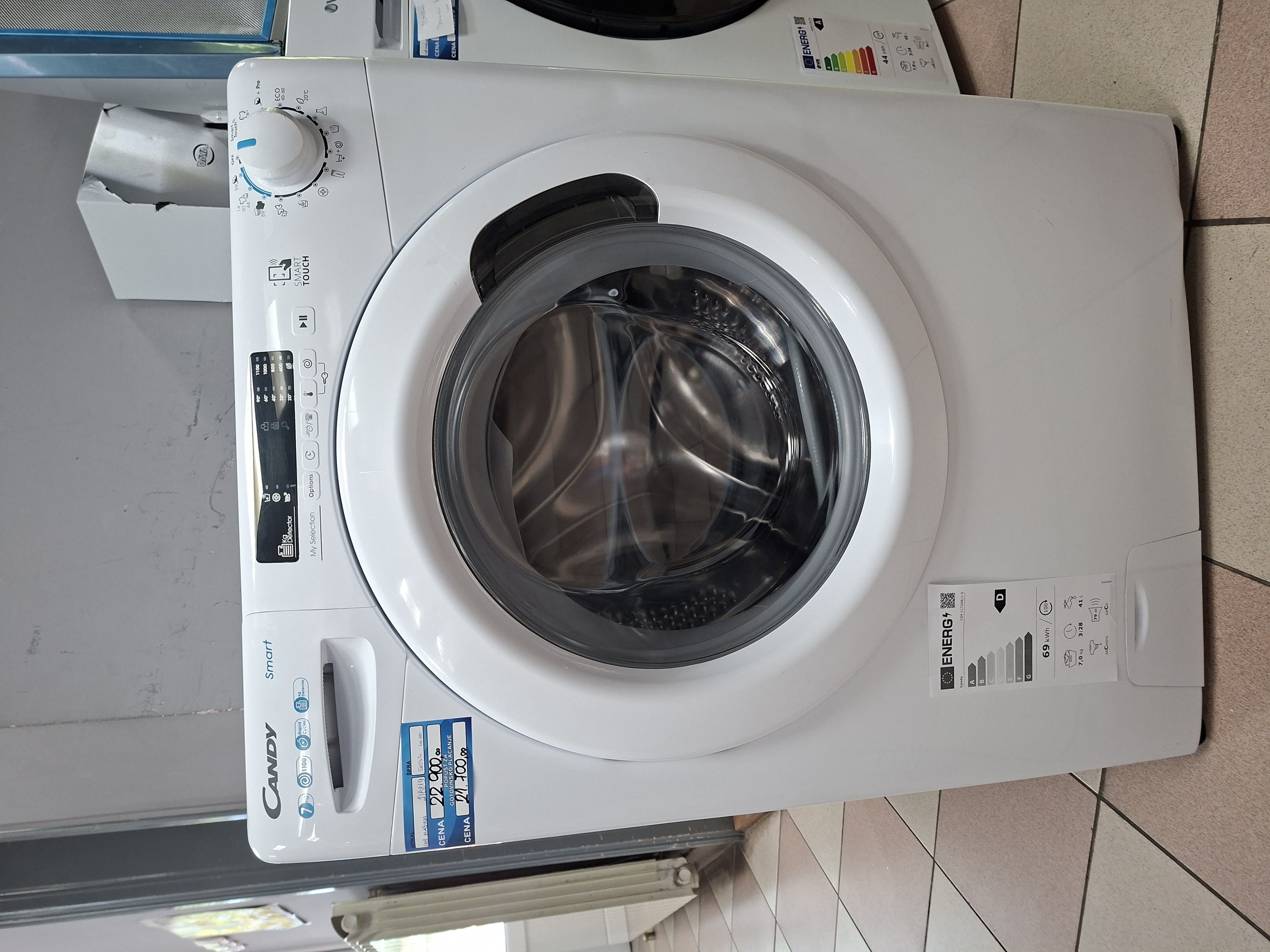 Veš mašina Candy CS4 1172DE/1-S, 7 kg, slim