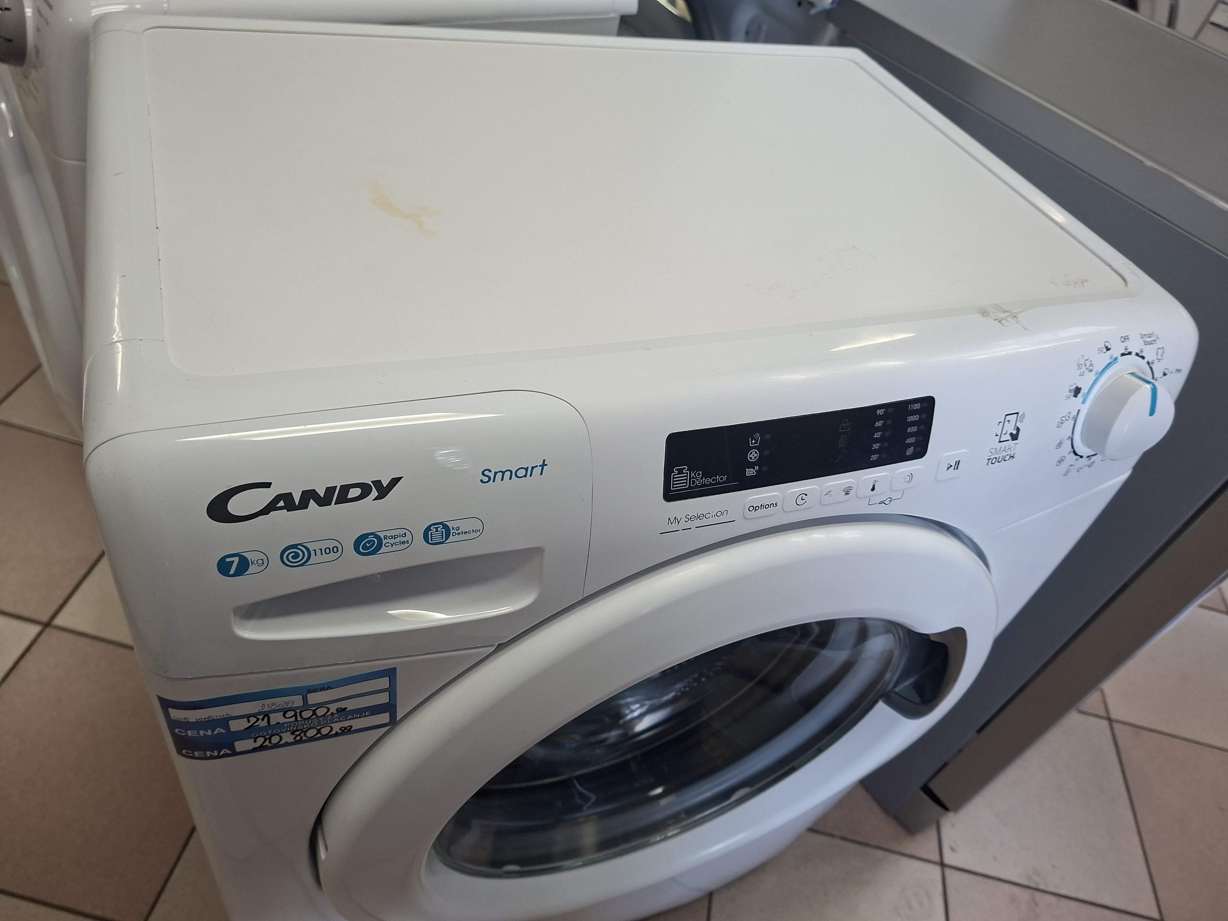 Veš mašina Candy CS4 1172DE/1-S, 7 kg, slim