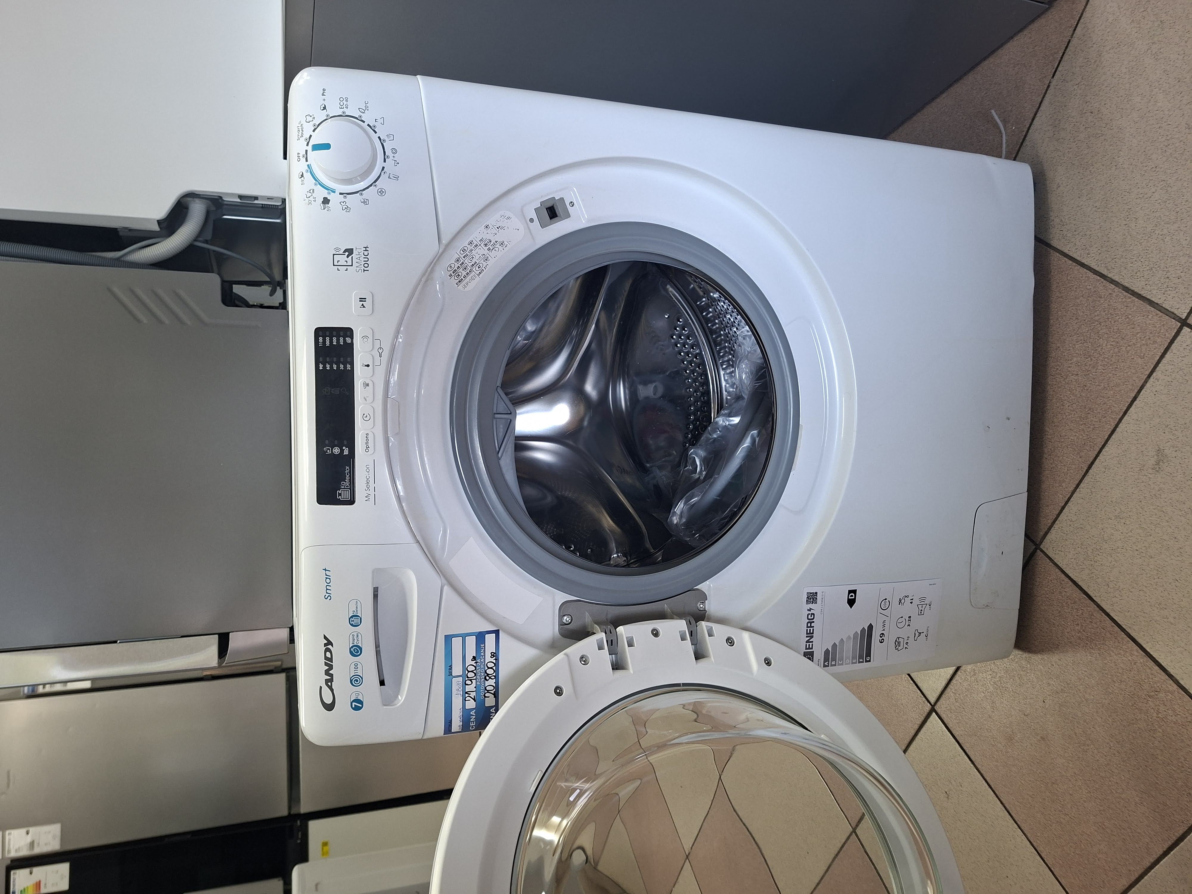 Veš mašina Candy CS4 1172DE/1-S, 7 kg, slim