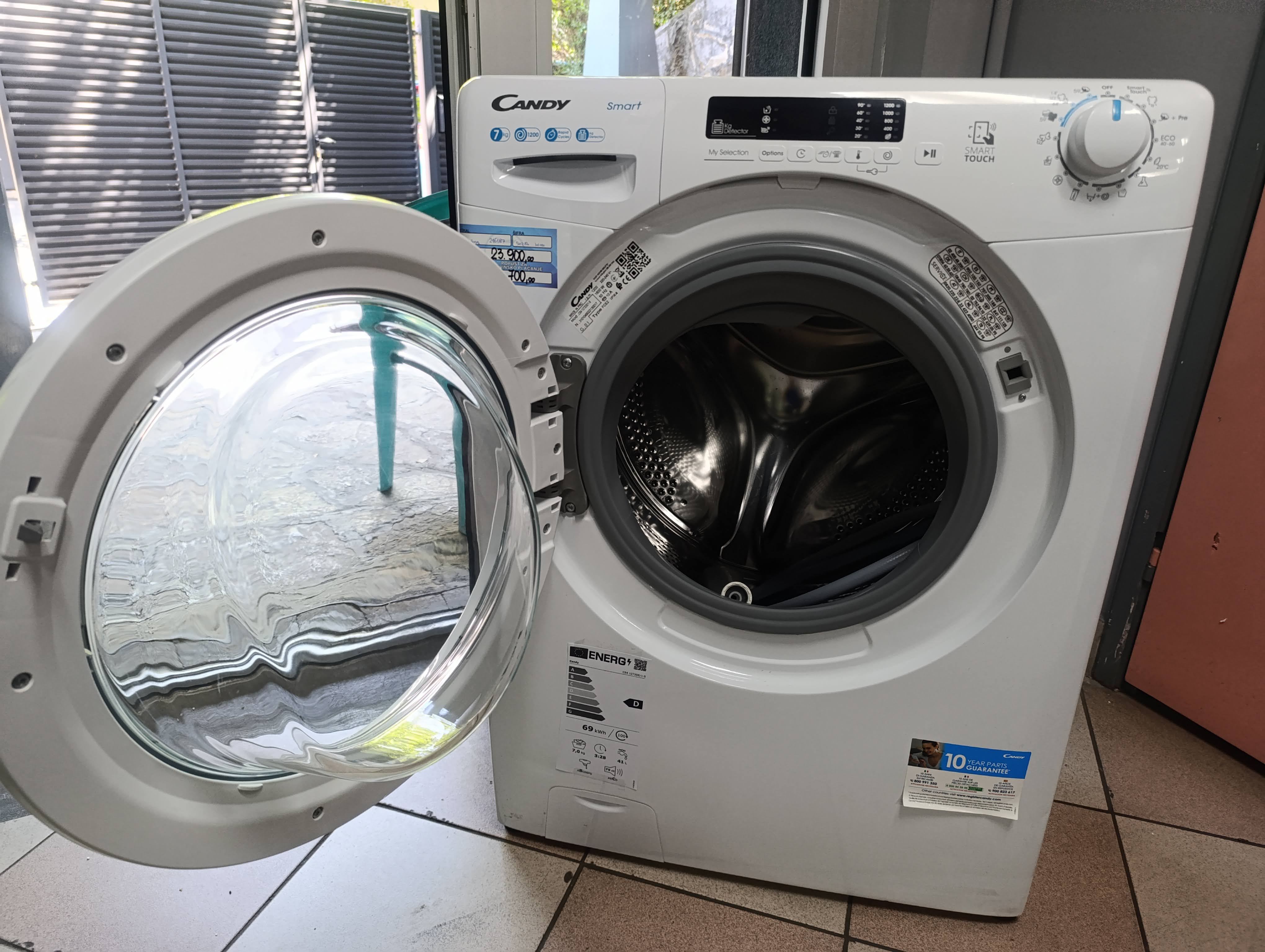 Veš mašina Candy CS4 1272DE/1-S, 7 kg, slim
