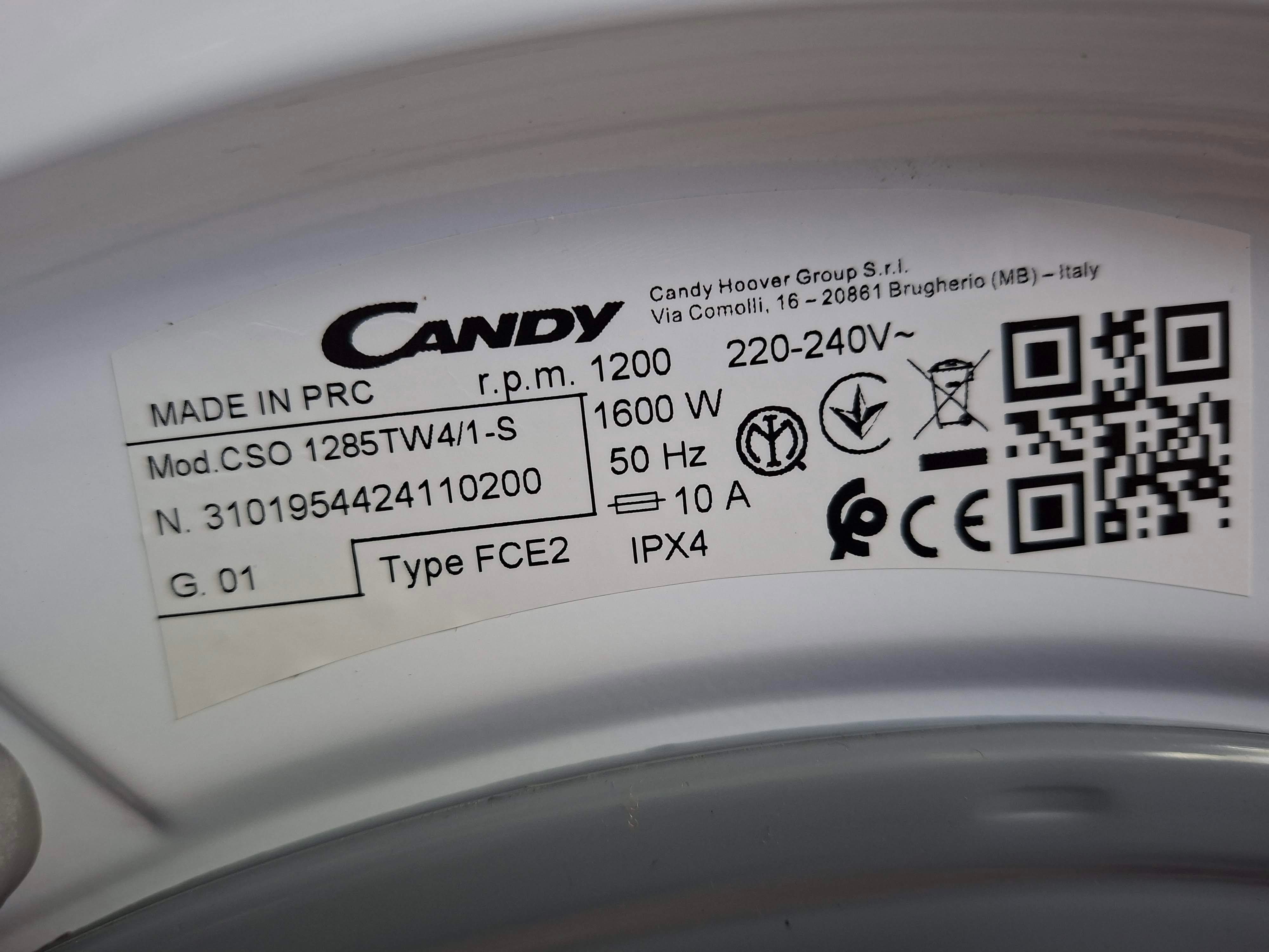 Veš mašina Candy CSO 1285TW4/1-S (2) , 8 kg.