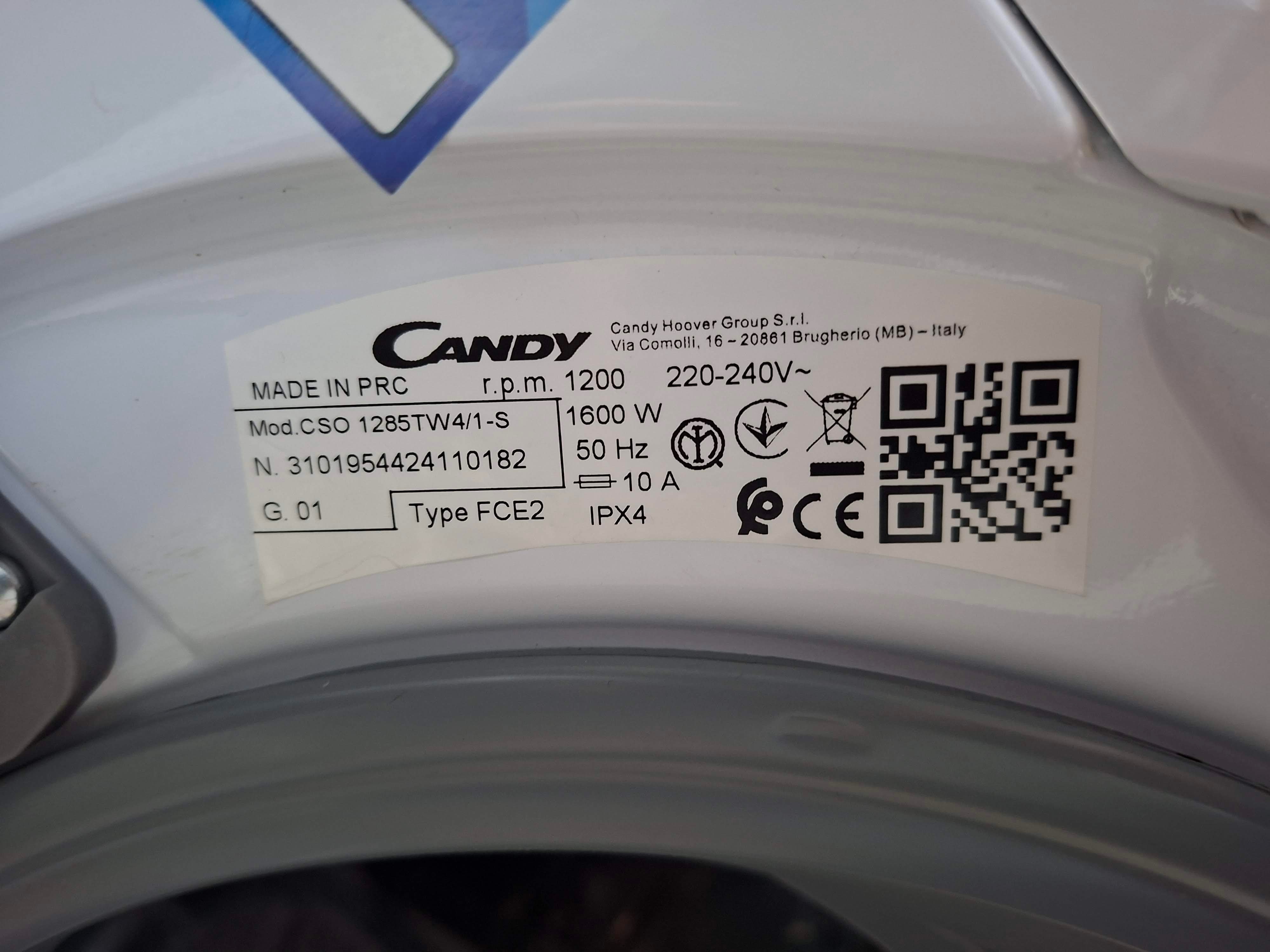 Veš mašina Candy CSO 1285TW4/1-S , 8 kg.
