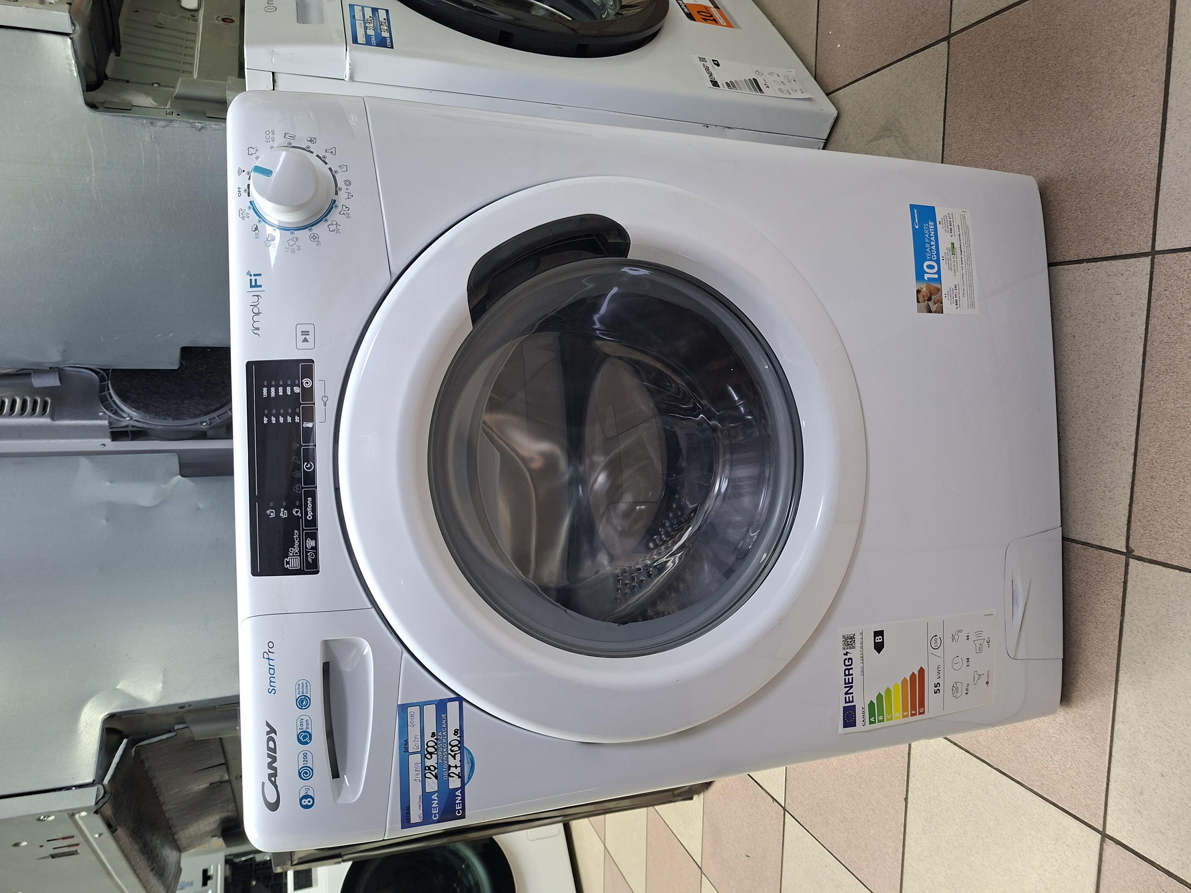 Veš mašina Candy CSO 1285TW4/1-S , 8 kg.