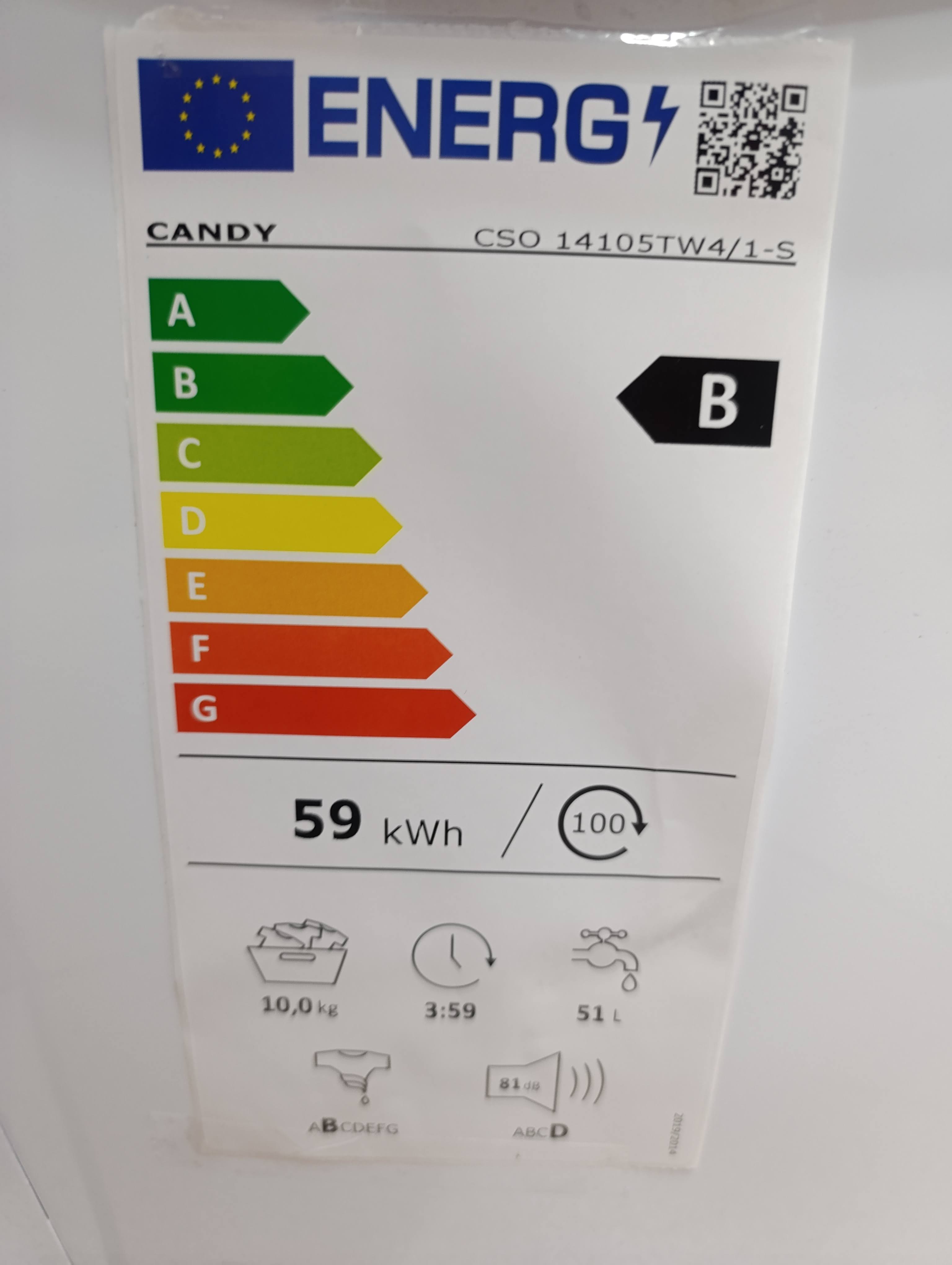 Veš mašina Candy CSO 14105TW4/1-S, 10kg