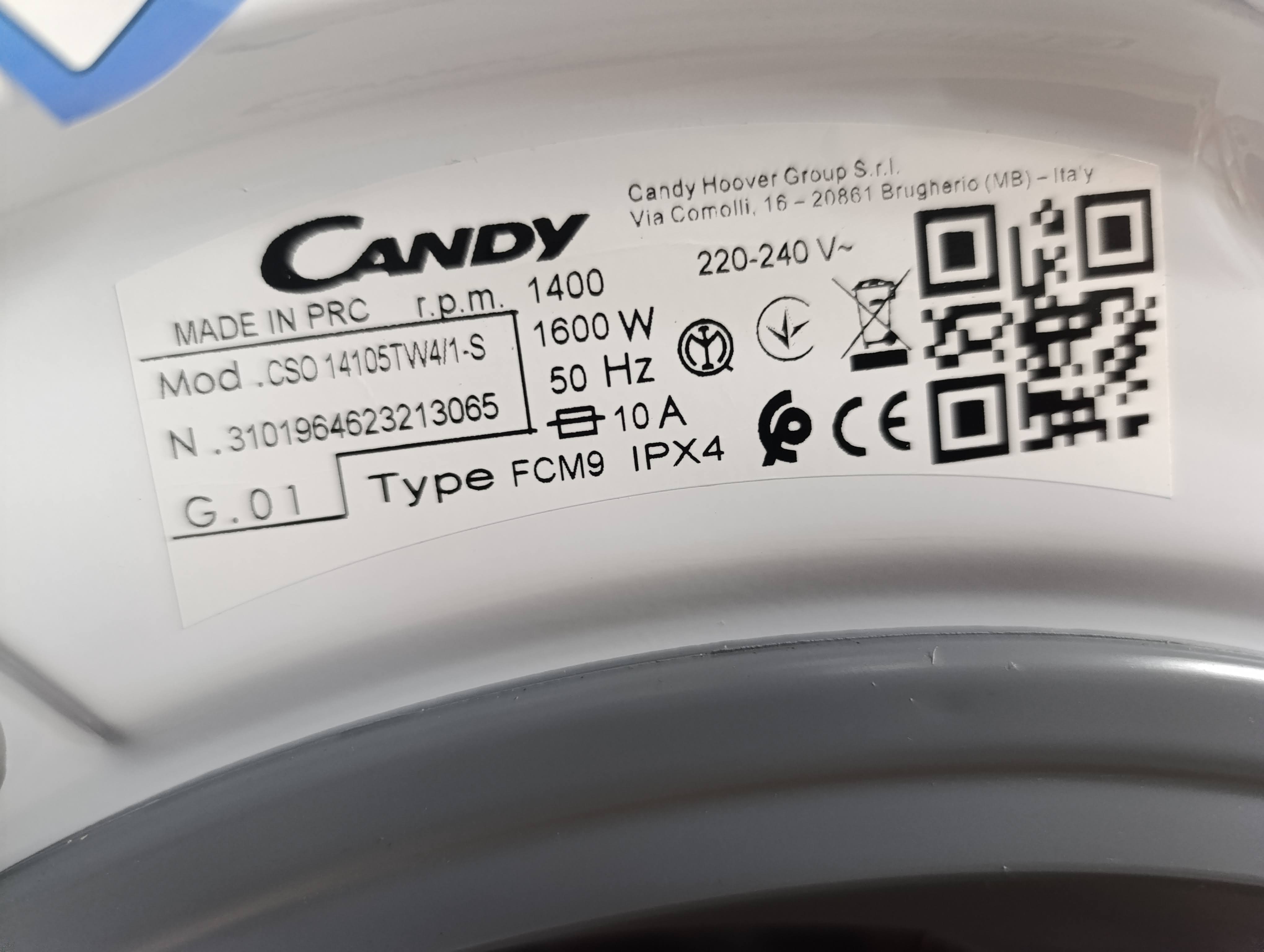 Veš mašina Candy CSO 14105TW4/1-S, 10kg