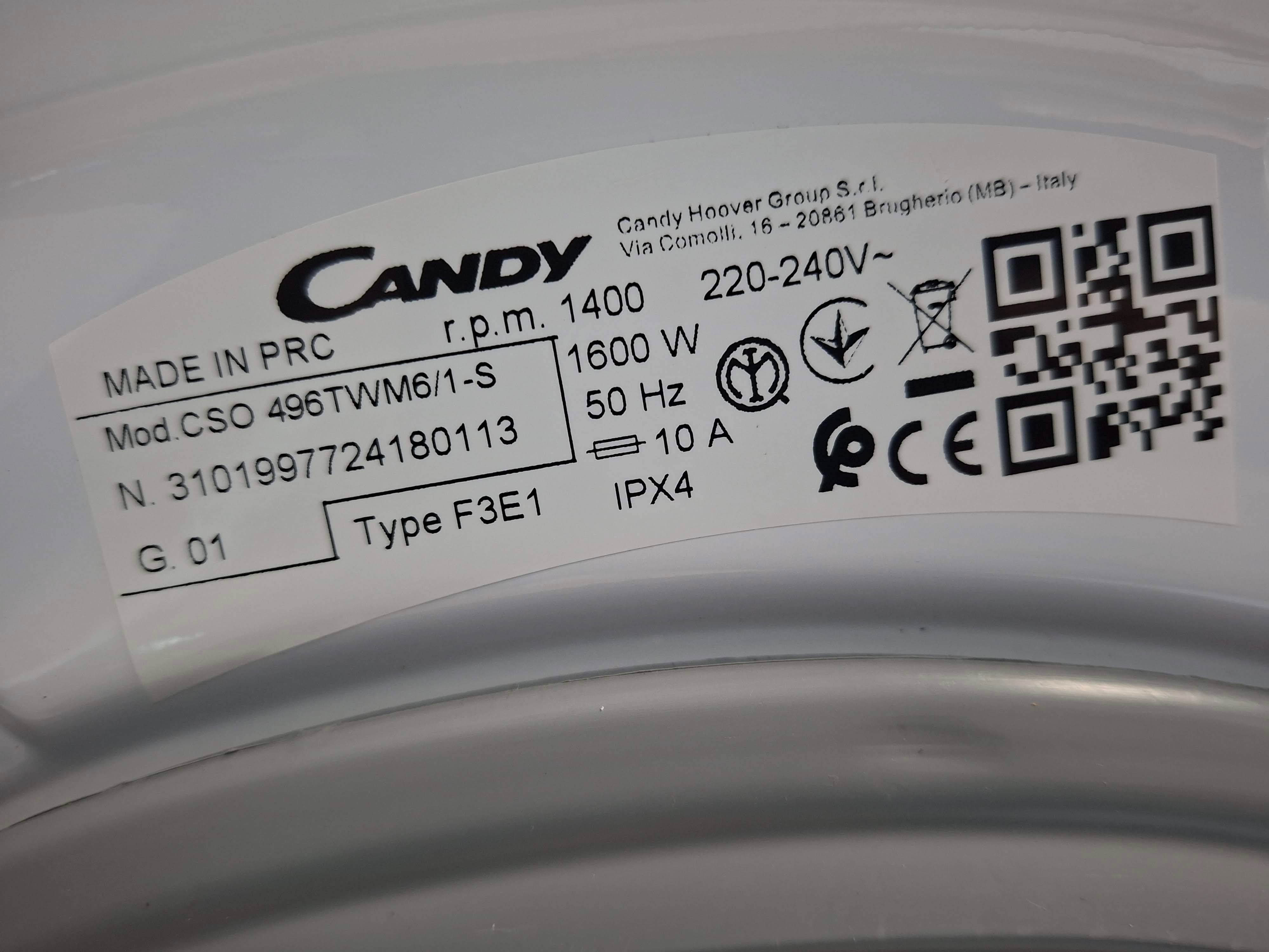 Veš mašina Candy CSO 496TWM6/1-S, 9 kg