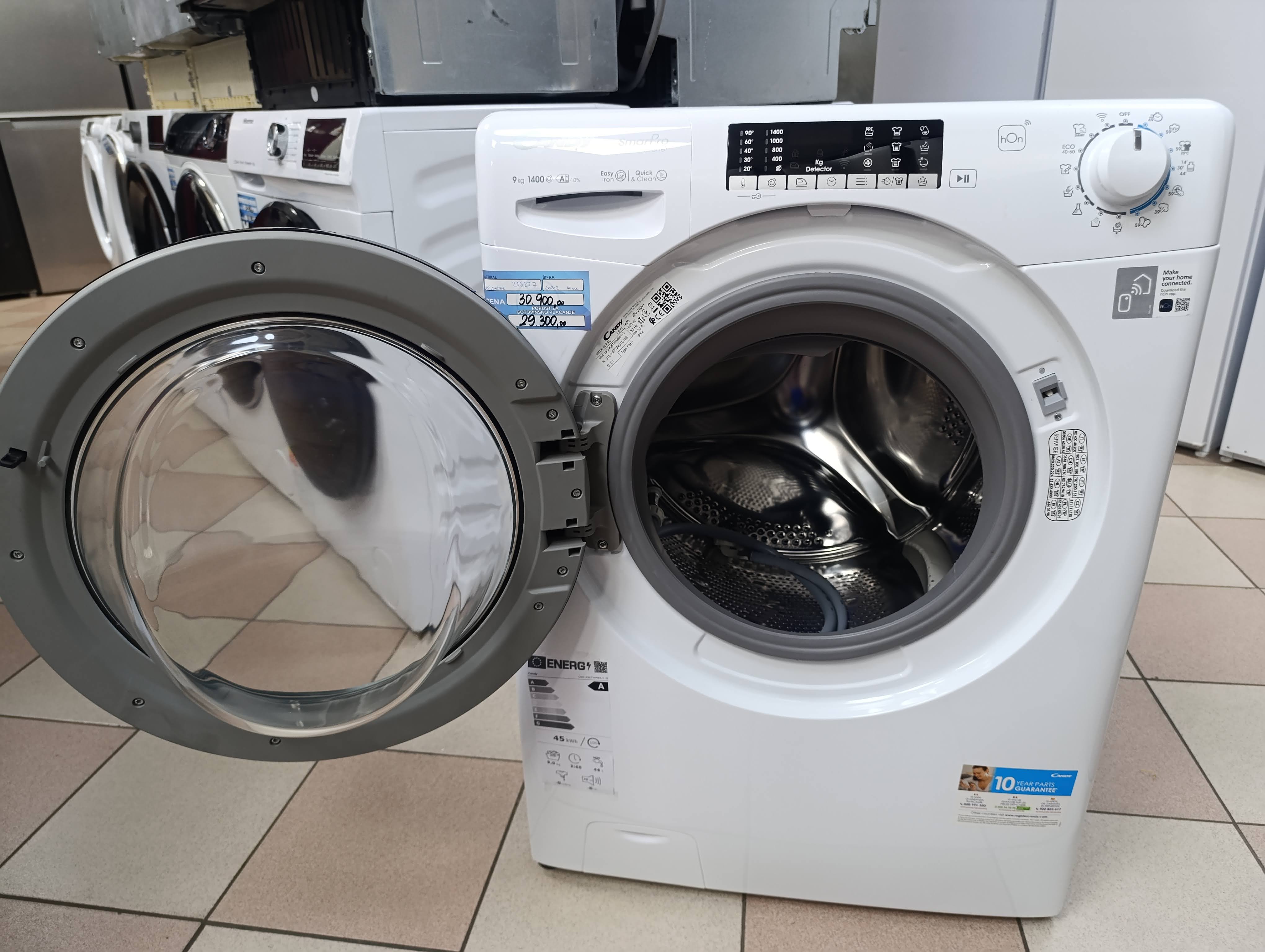 Veš mašina Candy CSO 496TWMB6/1-S , 9 kg.