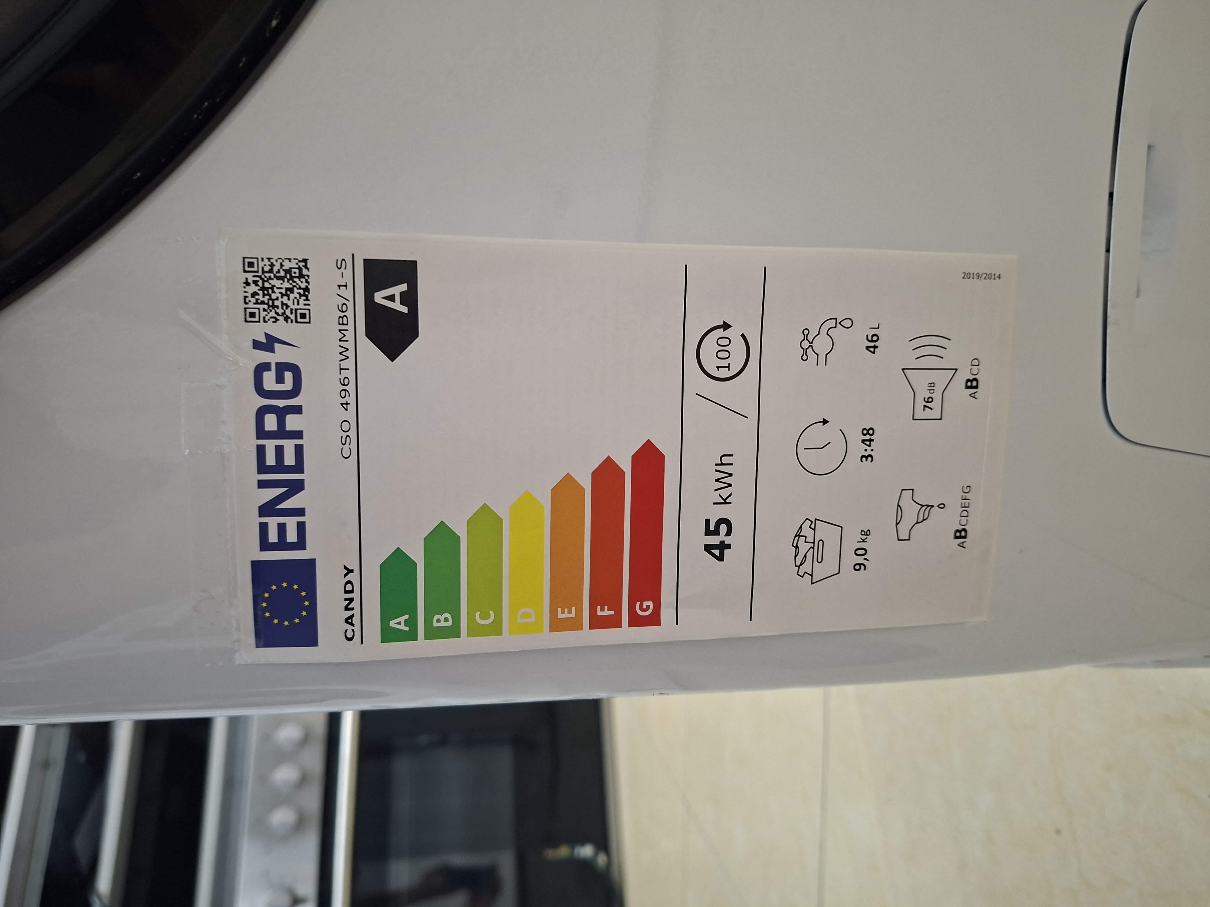 Veš mašina Candy CSO 496TWMB6/1-S , 9 kg.