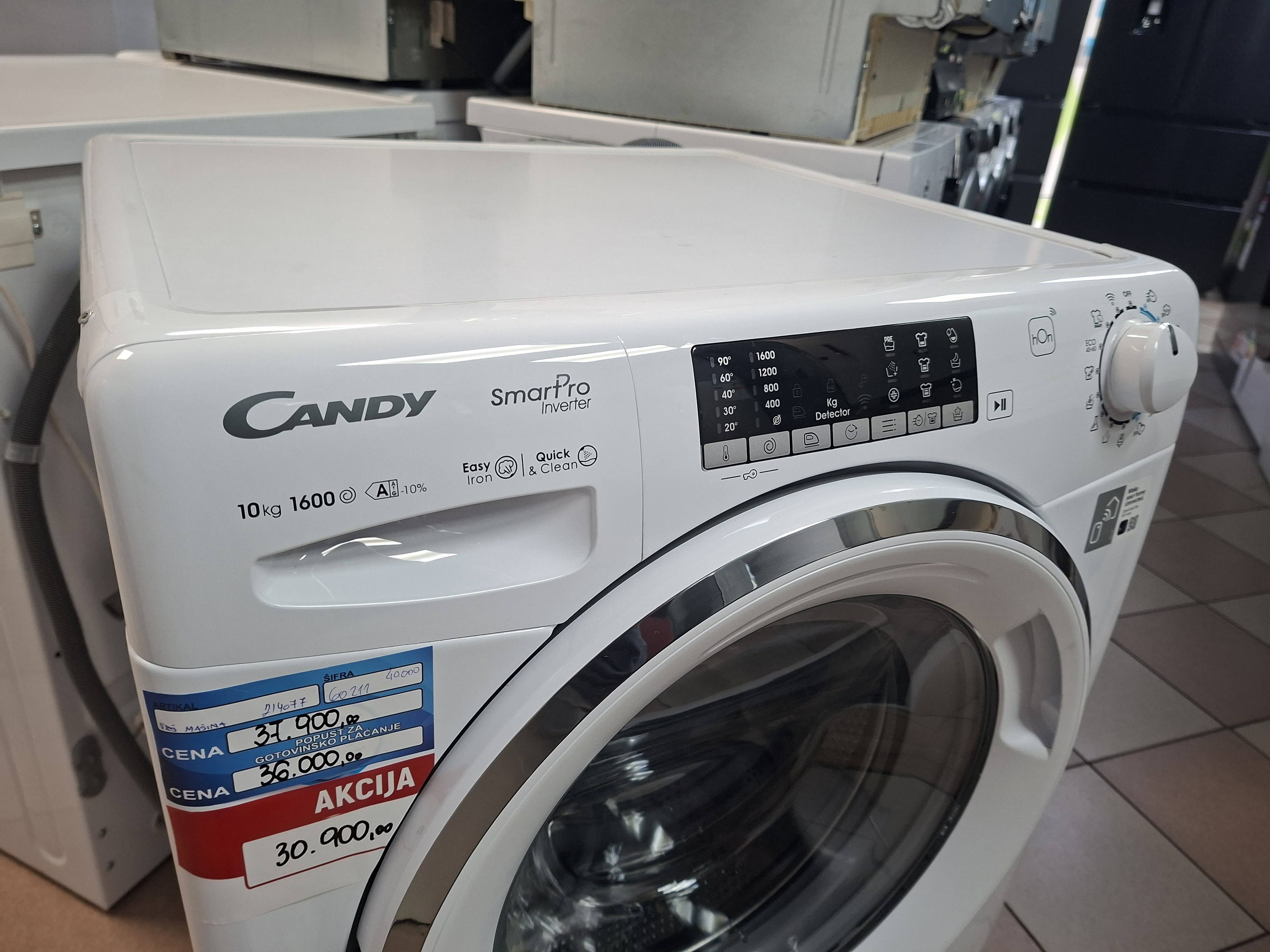 Veš mašina Candy CSO 6106TWMC/1-S , 10kg