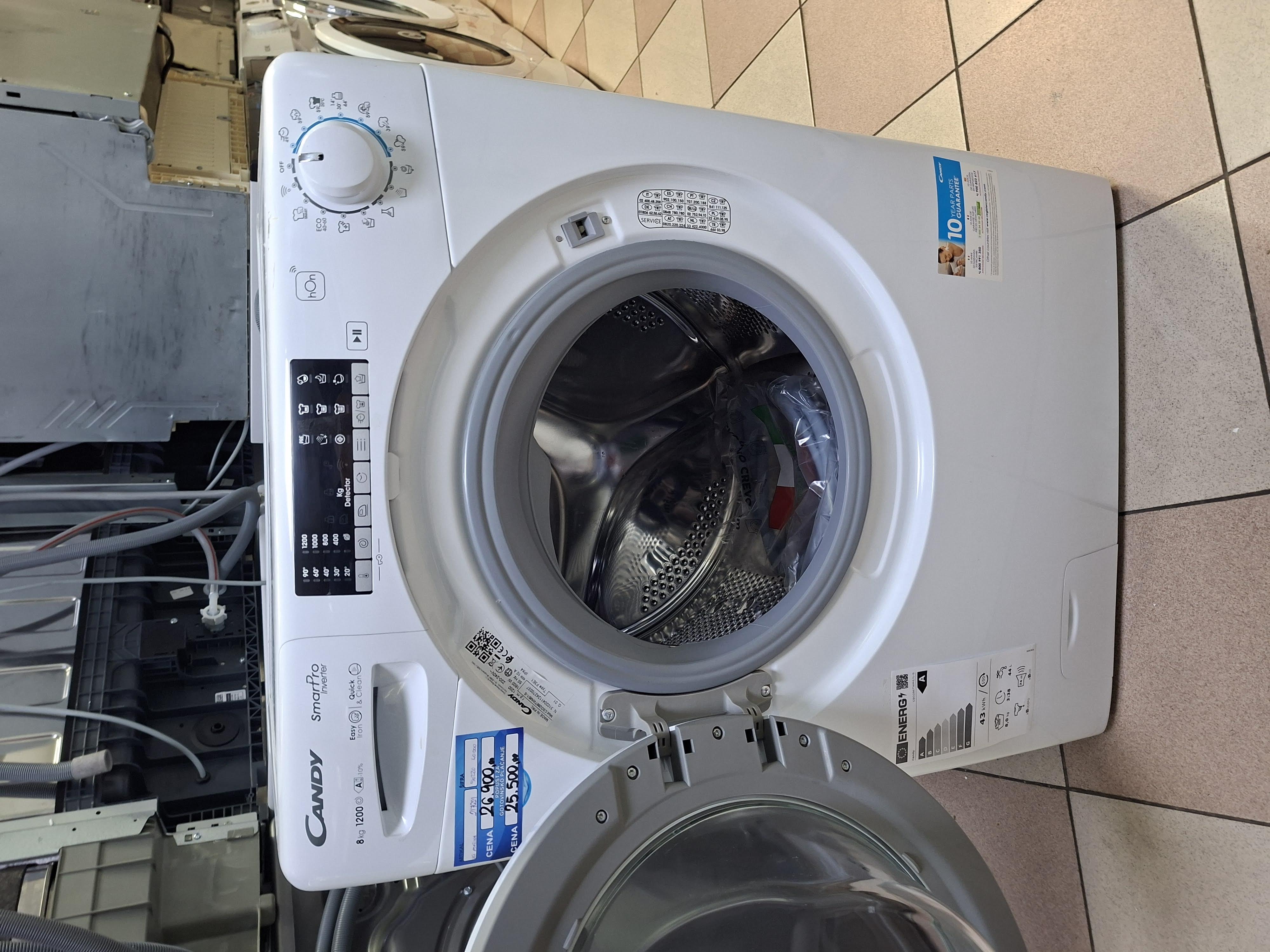 Veš mašina Candy CSO286TWM6/1-S , 8 kg.