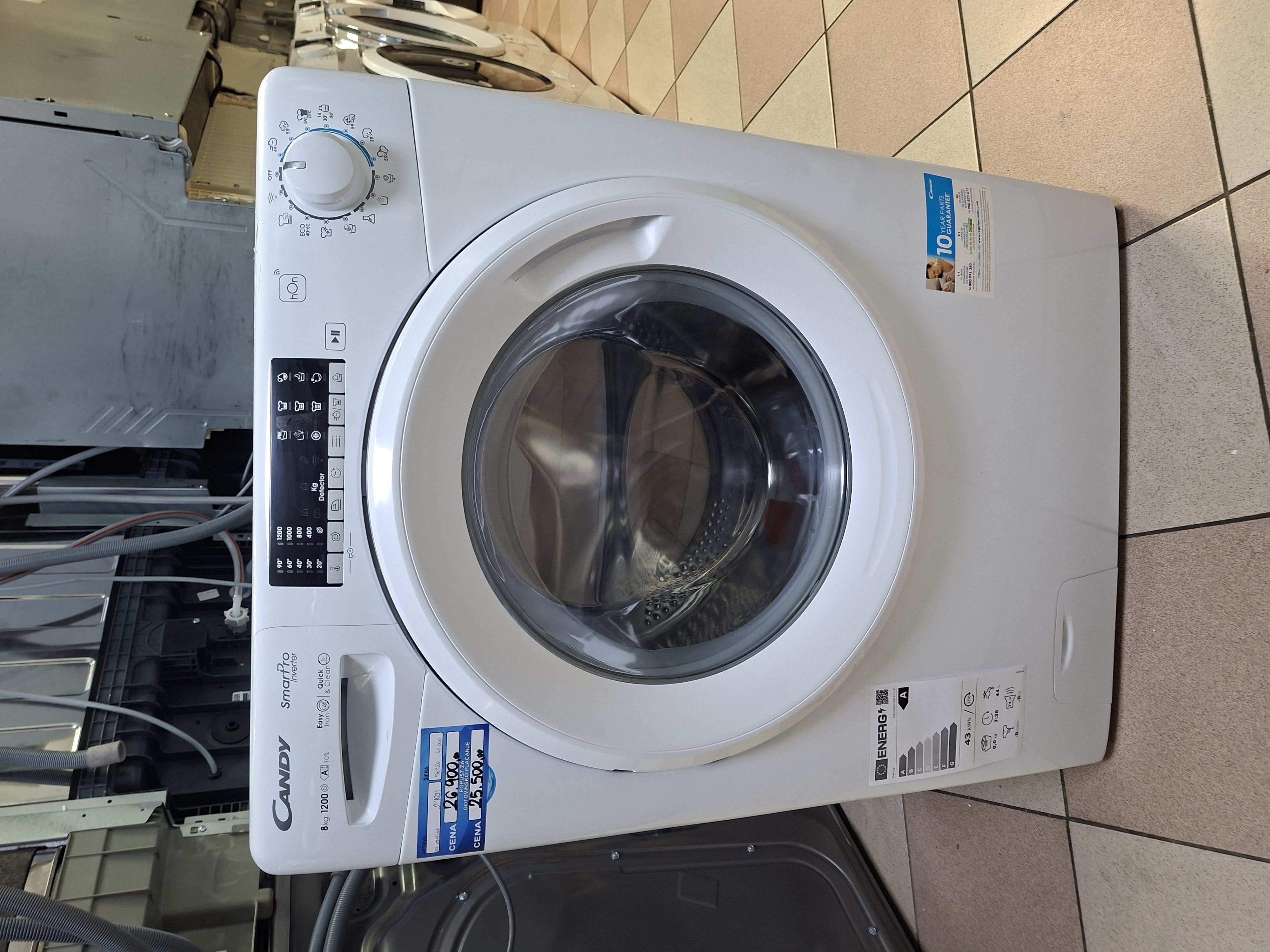 Veš mašina Candy CSO286TWM6/1-S , 8 kg.