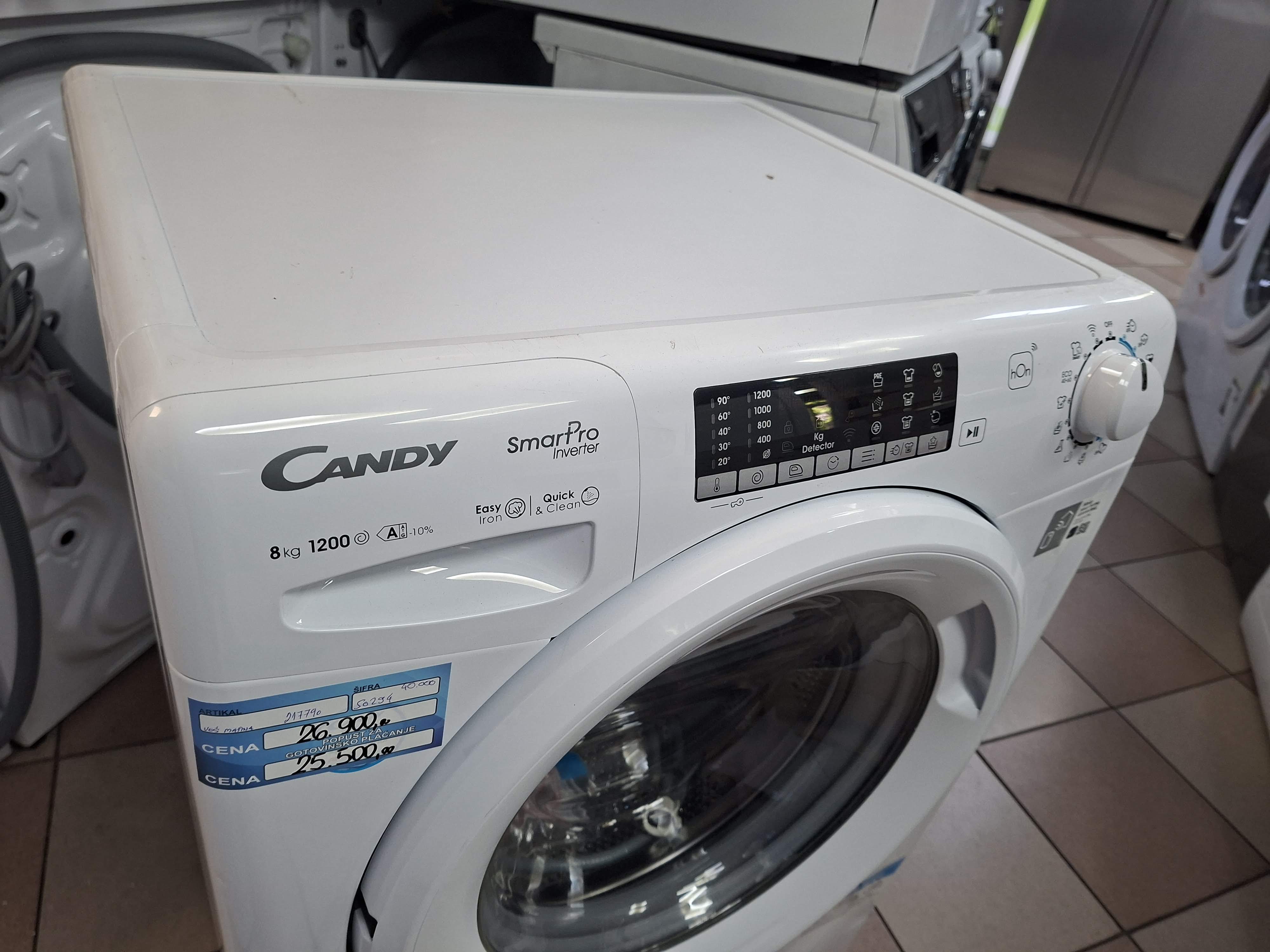Veš mašina Candy CSO286TWM6/1-S , 8 kg.