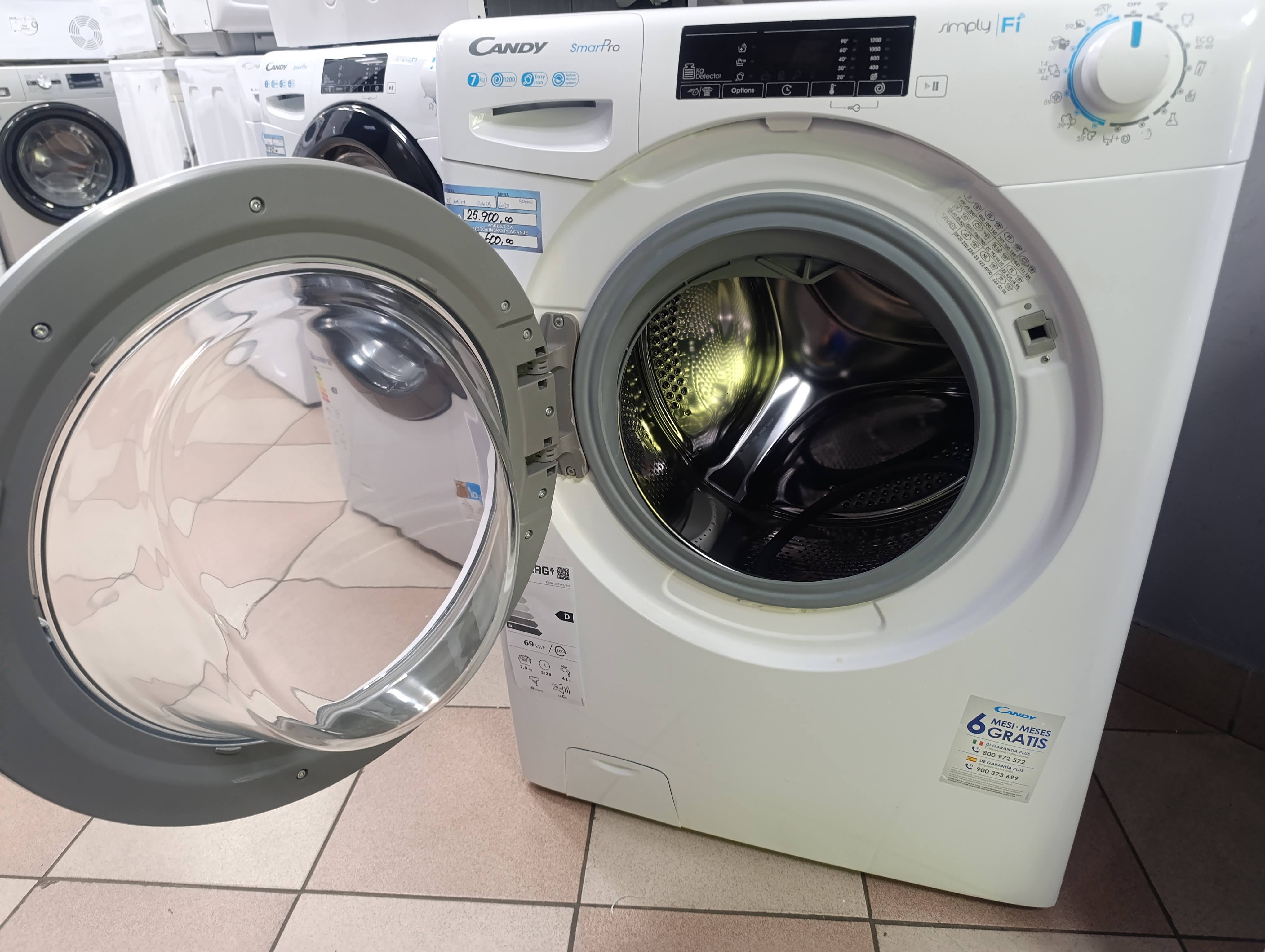 Veš mašina Candy CSO4 1275TE/2-S, 7kg, slim