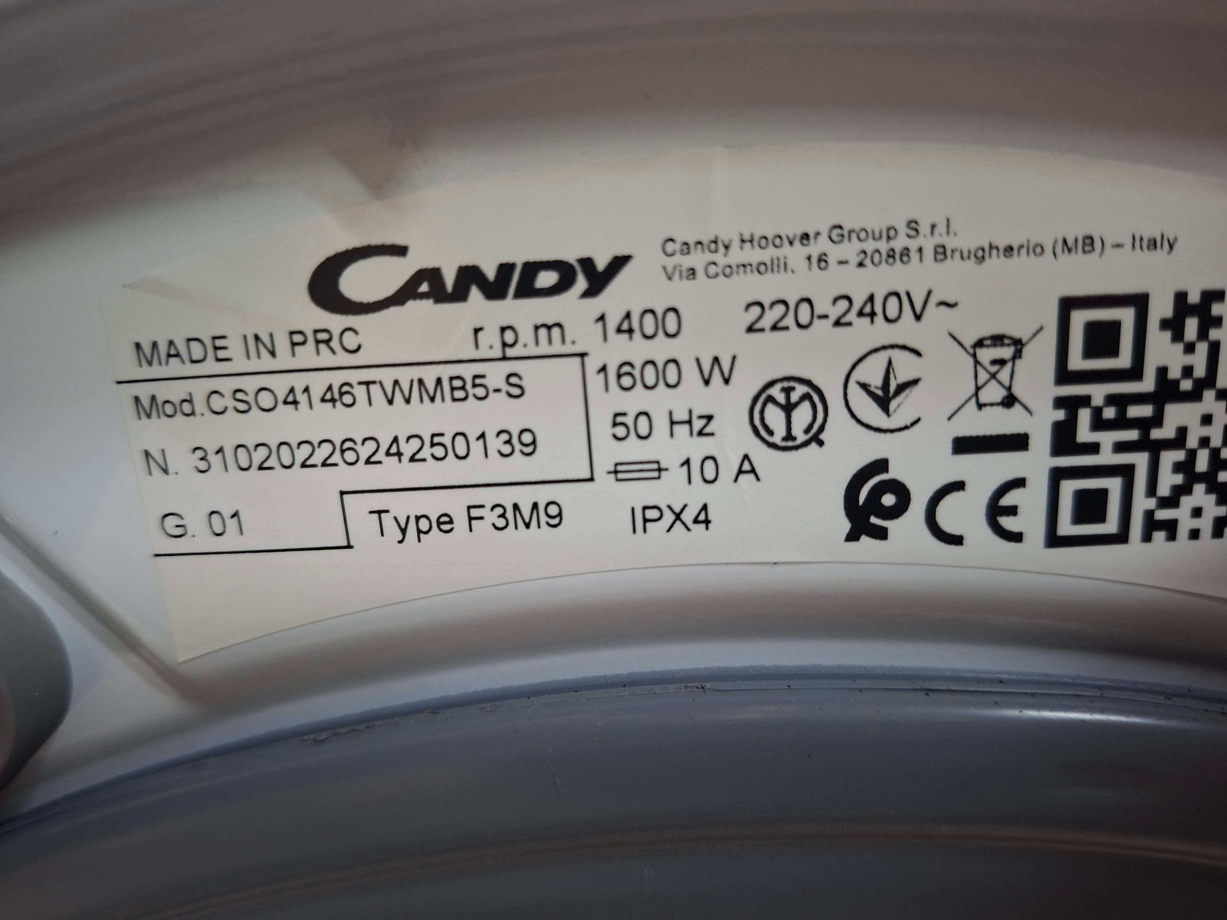 Veš mašina Candy CSO4146TWMB5-S , 14 kg.