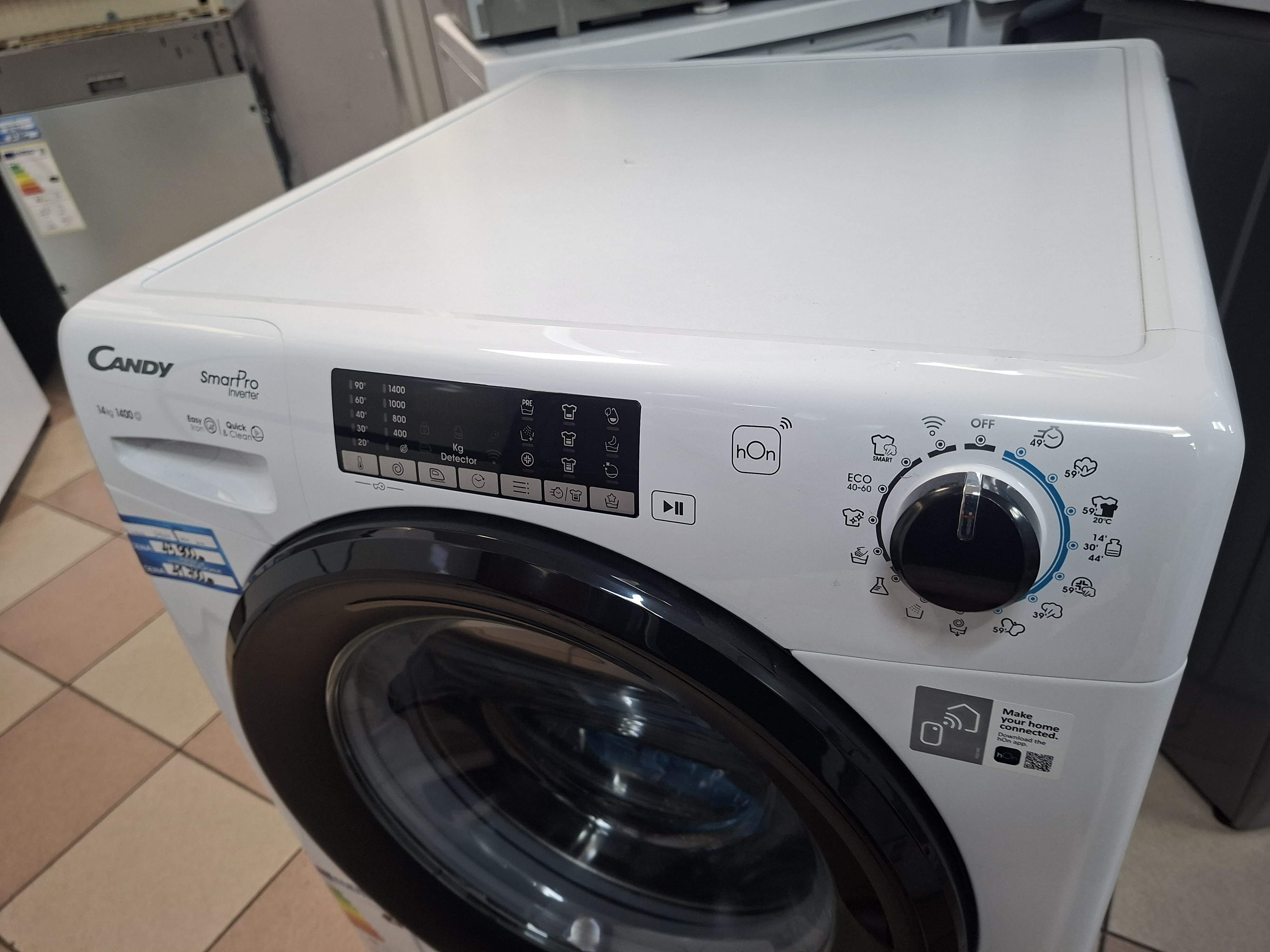 Veš mašina Candy CSO4146TWMB5-S , 14 kg.