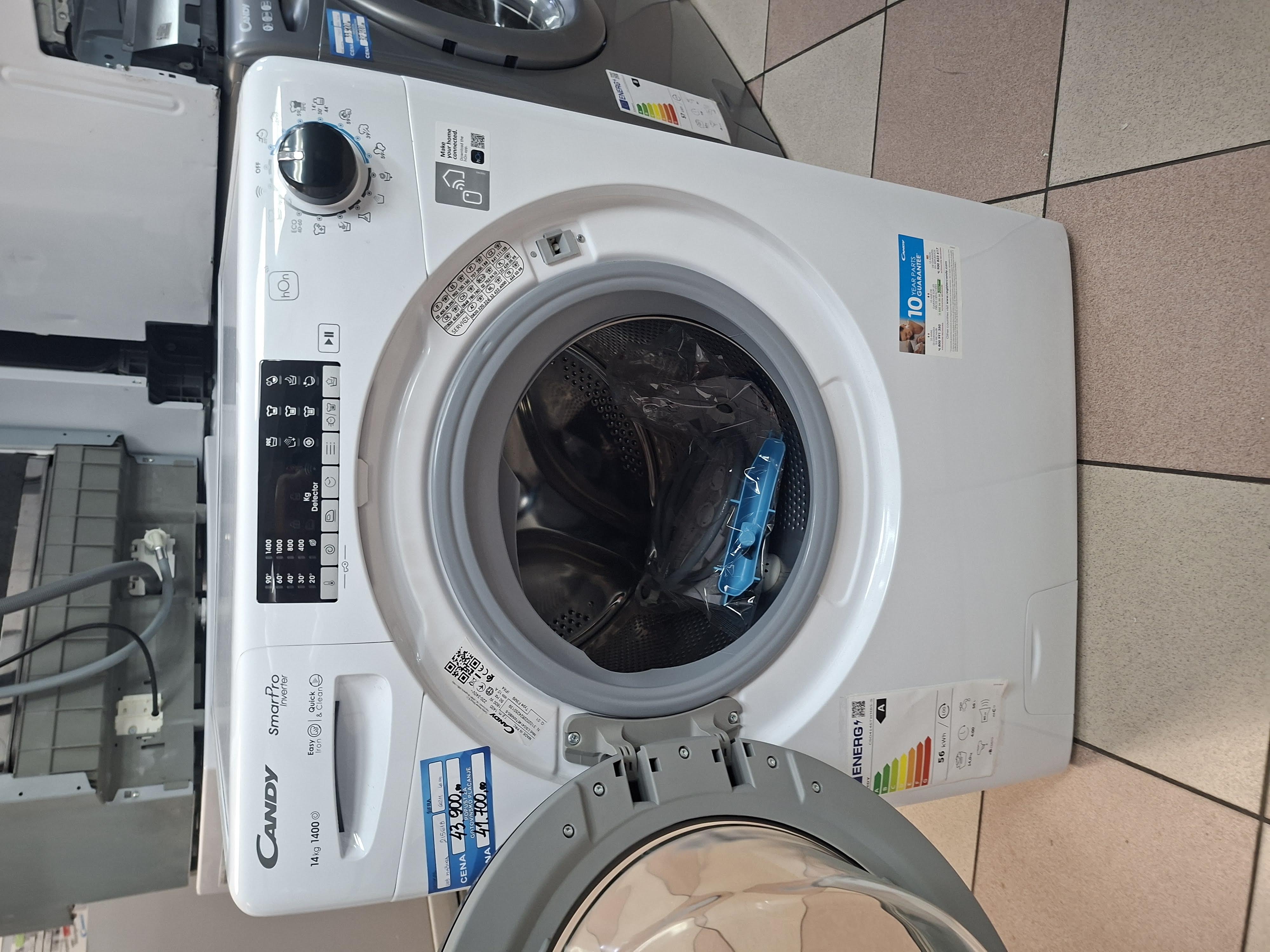 Veš mašina Candy CSO4146TWMB5-S , 14 kg.