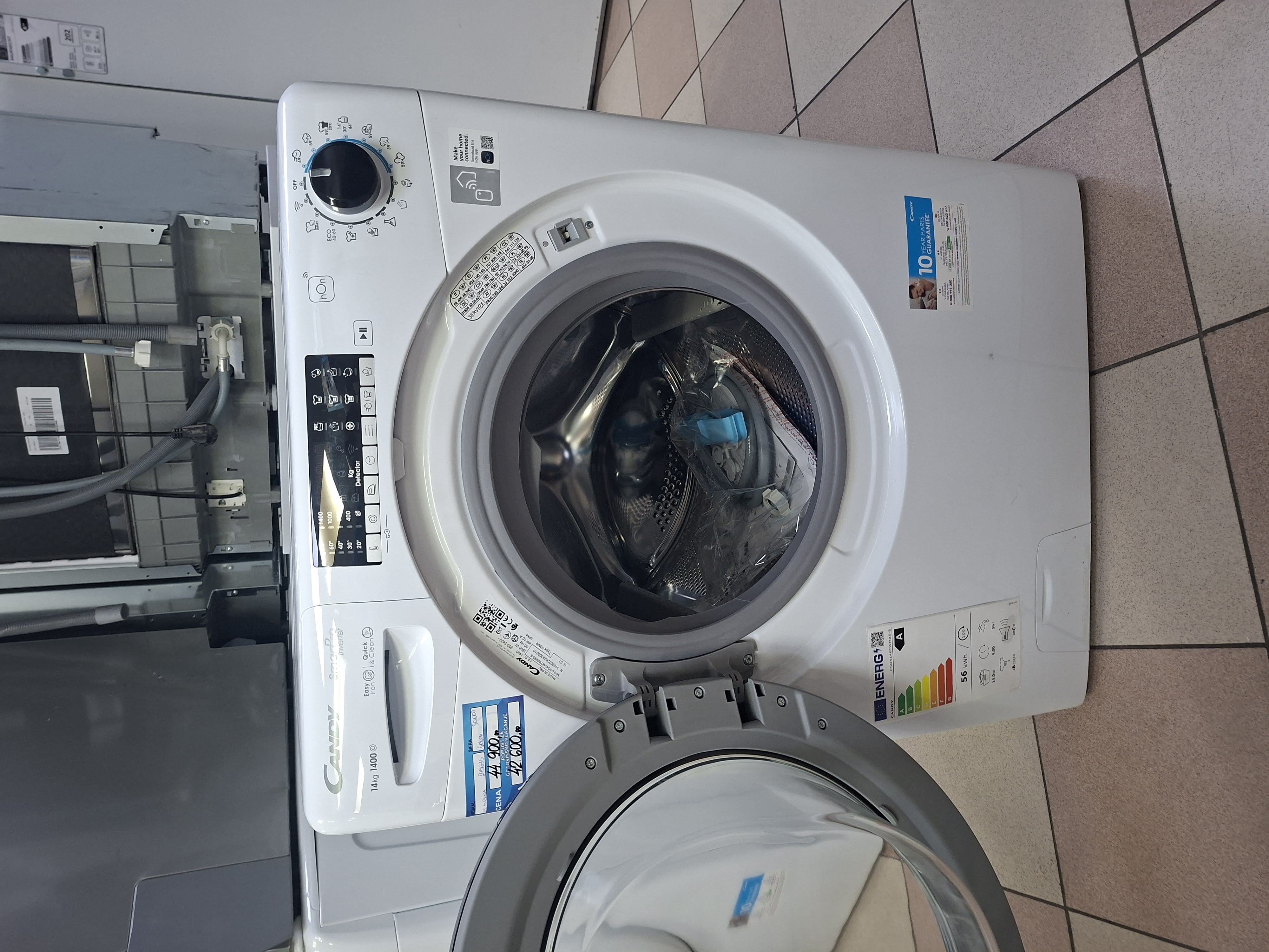Veš mašina Candy CSO4146TWMB5-S , 14 kg.