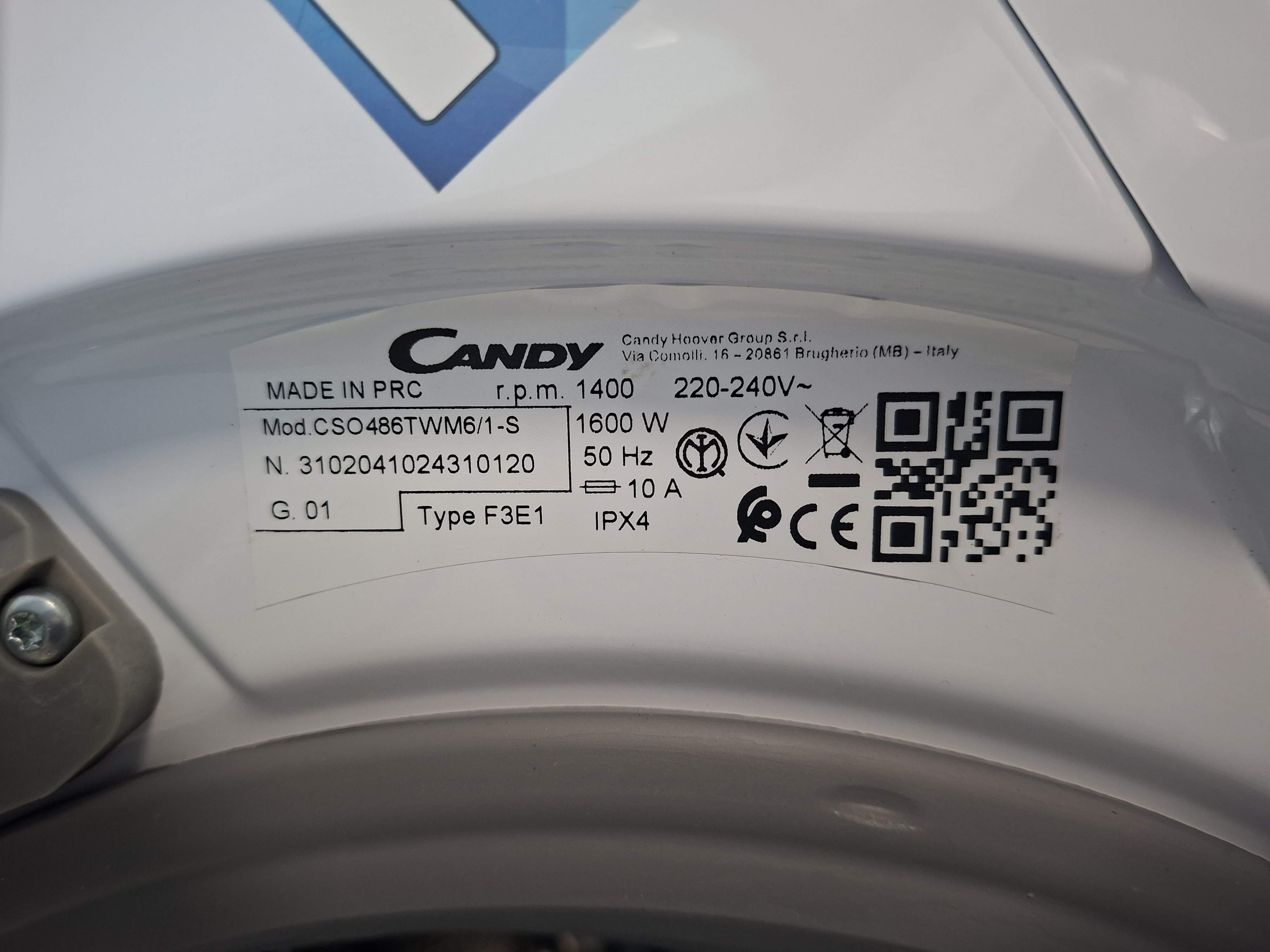 Veš mašina Candy CSO486TWM6/1-S, 8 kg