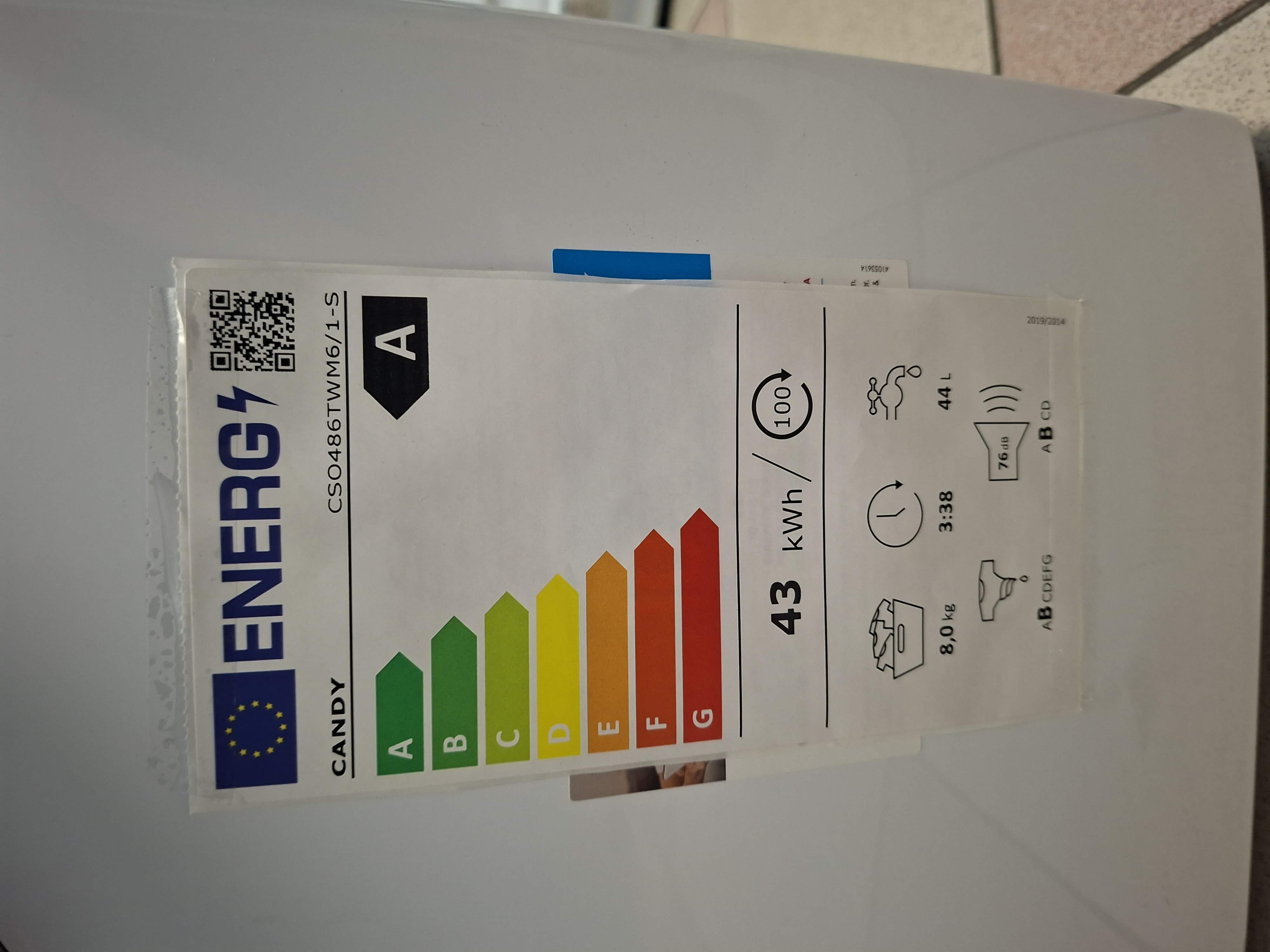 Veš mašina Candy CSO486TWM6/1-S, 8 kg