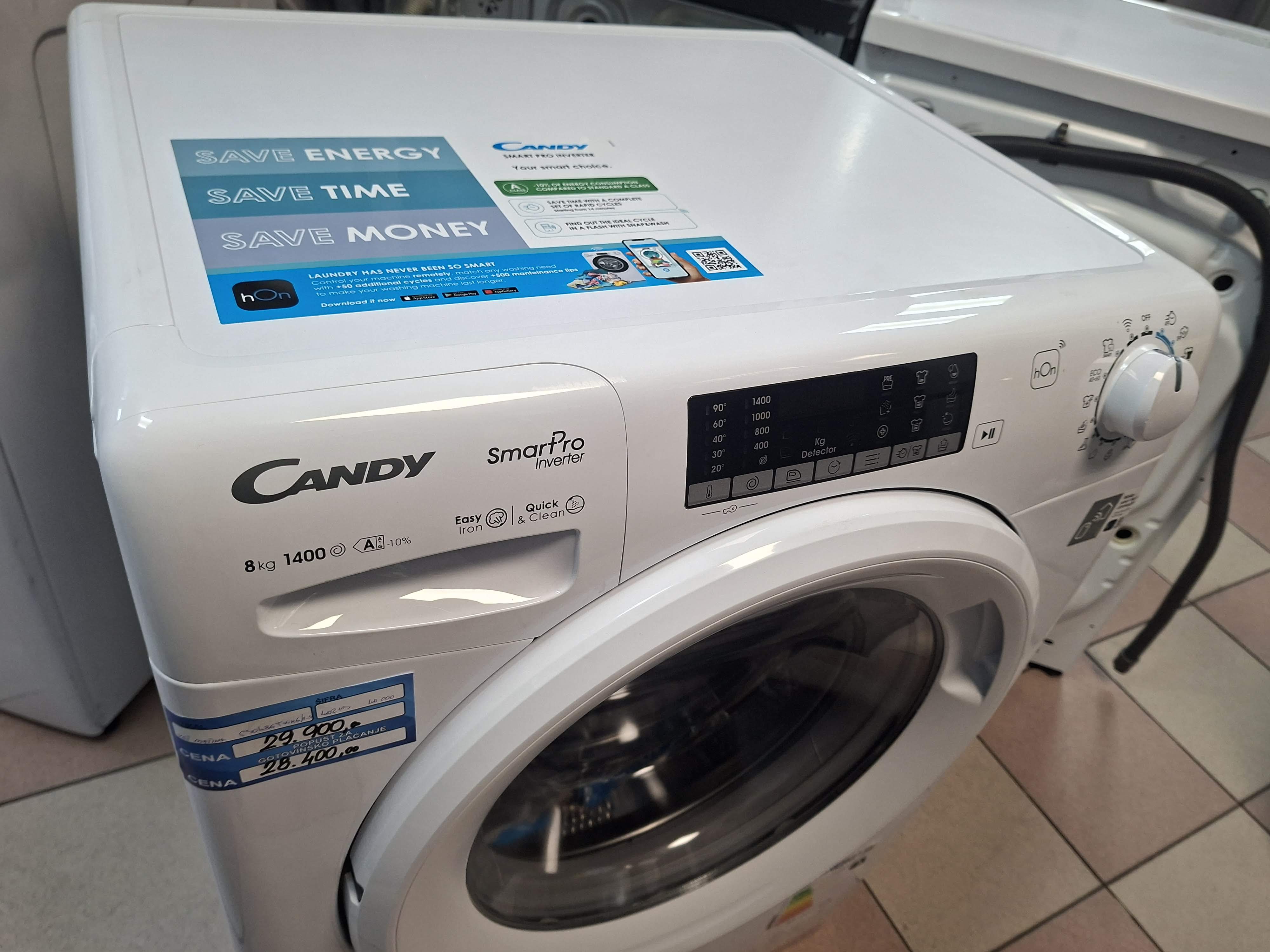 Veš mašina Candy CSO486TWM6/1-S, 8 kg