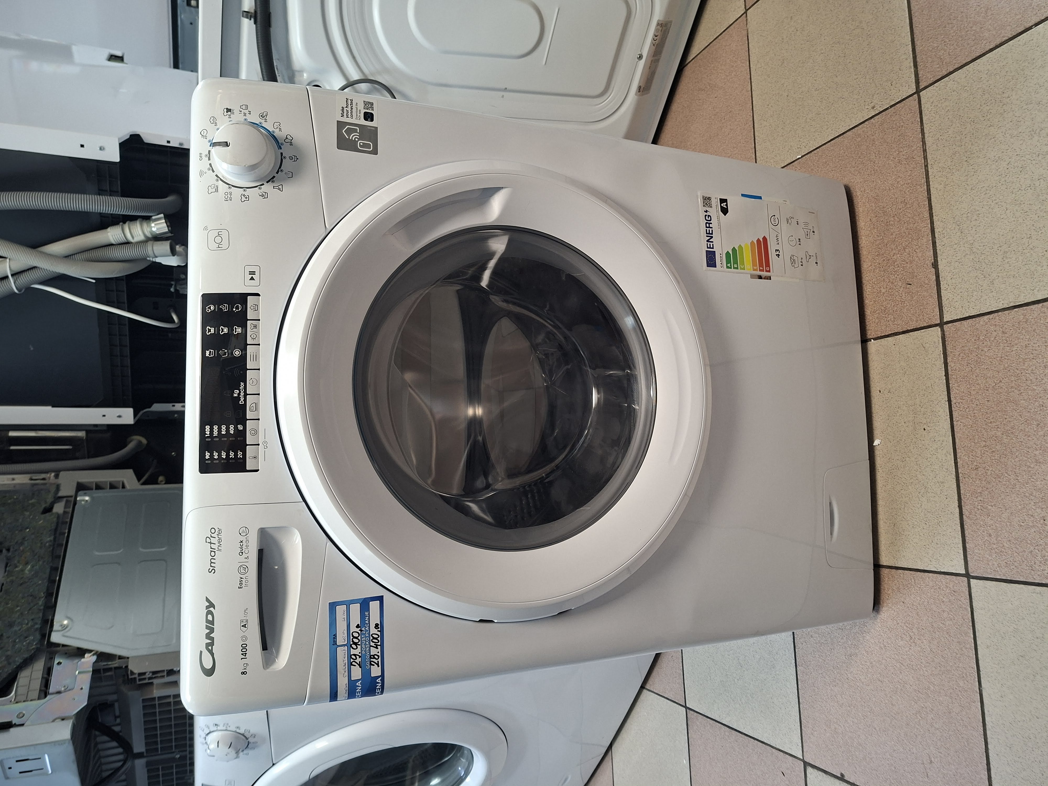 Veš mašina Candy CSO486TWM6/1-S, 8 kg